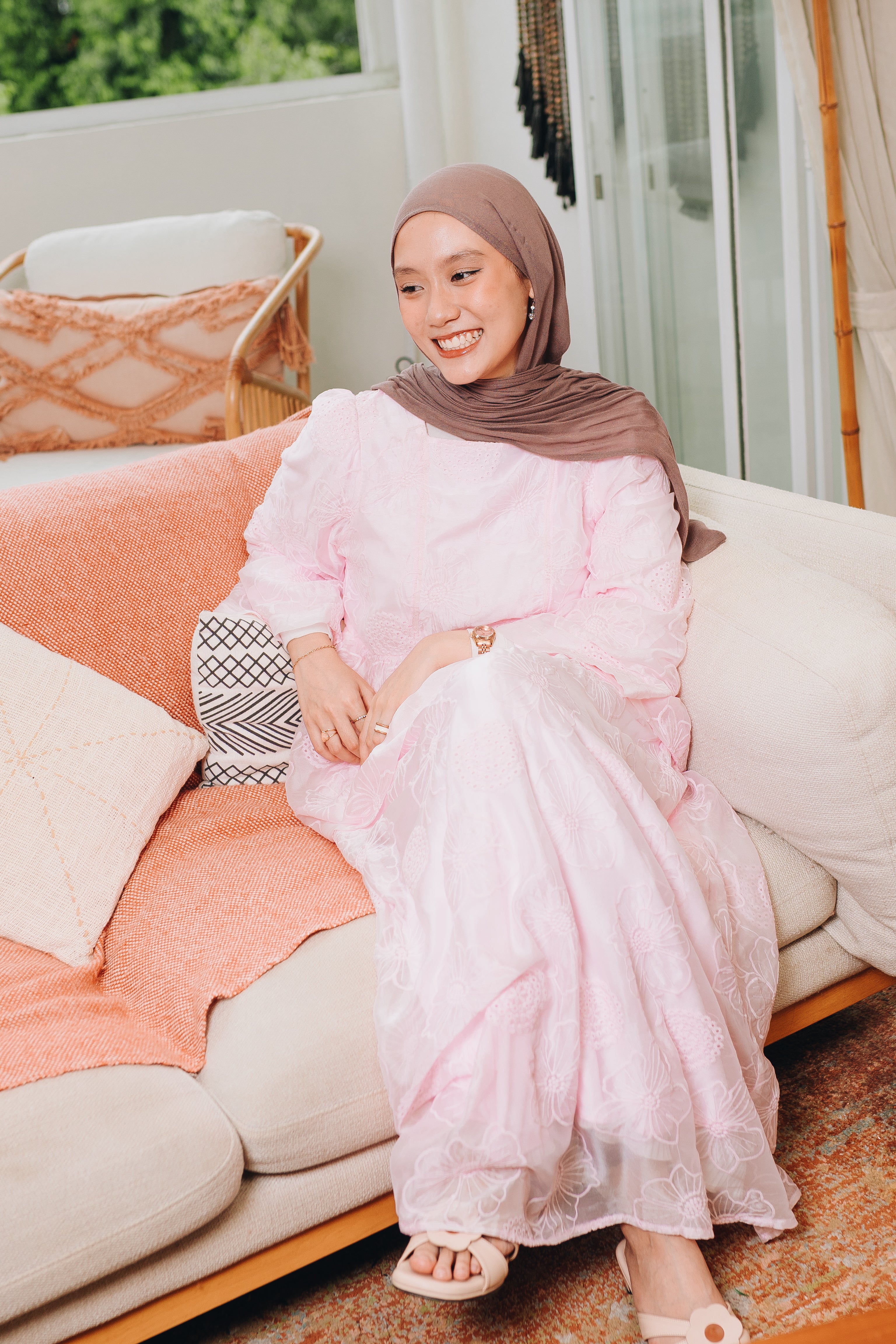 Milkflower Bloom Peplum Set