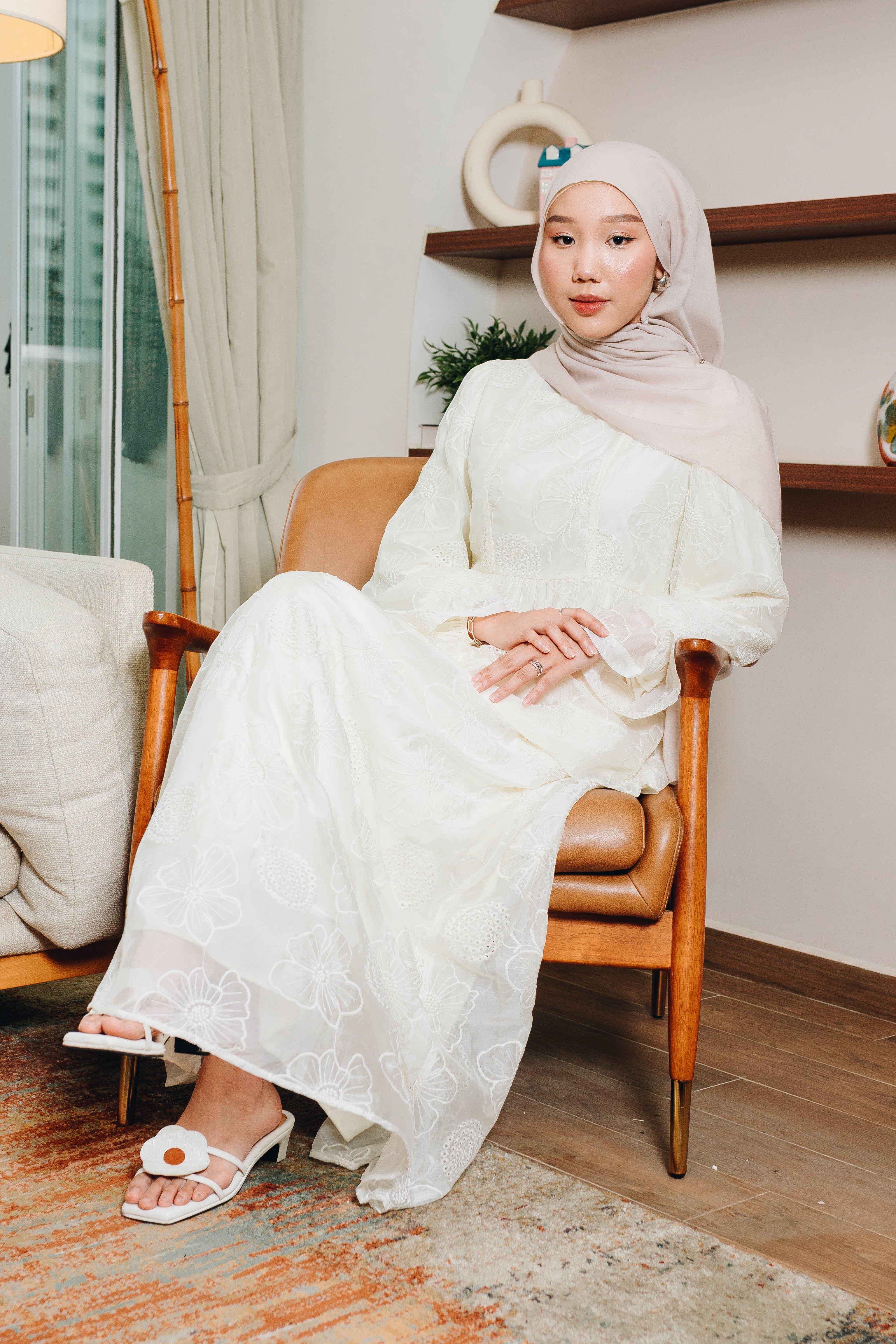 Milkflower Bloom Peplum Set