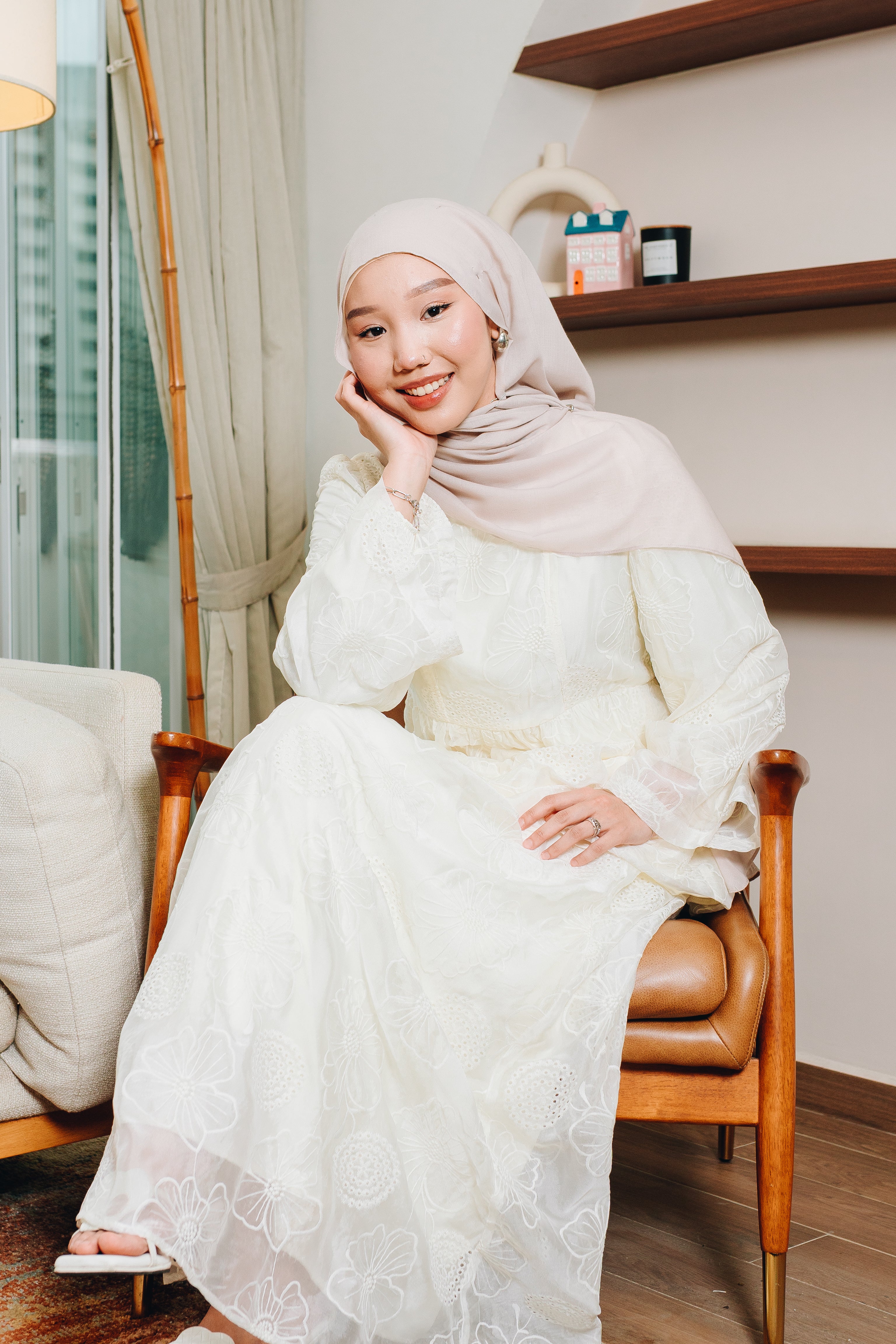 Milkflower Bloom Peplum Set