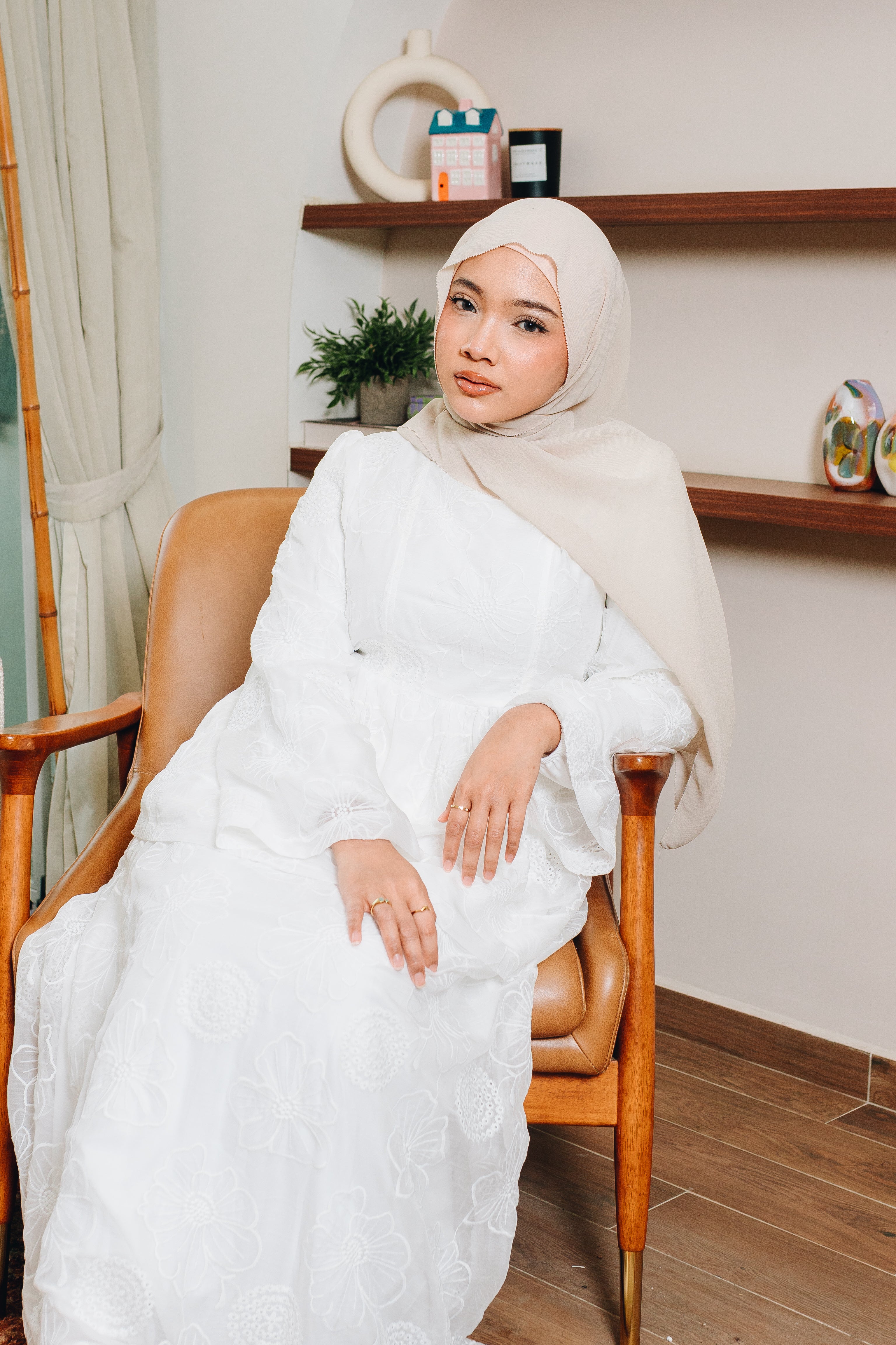 Milkflower Bloom Peplum Set