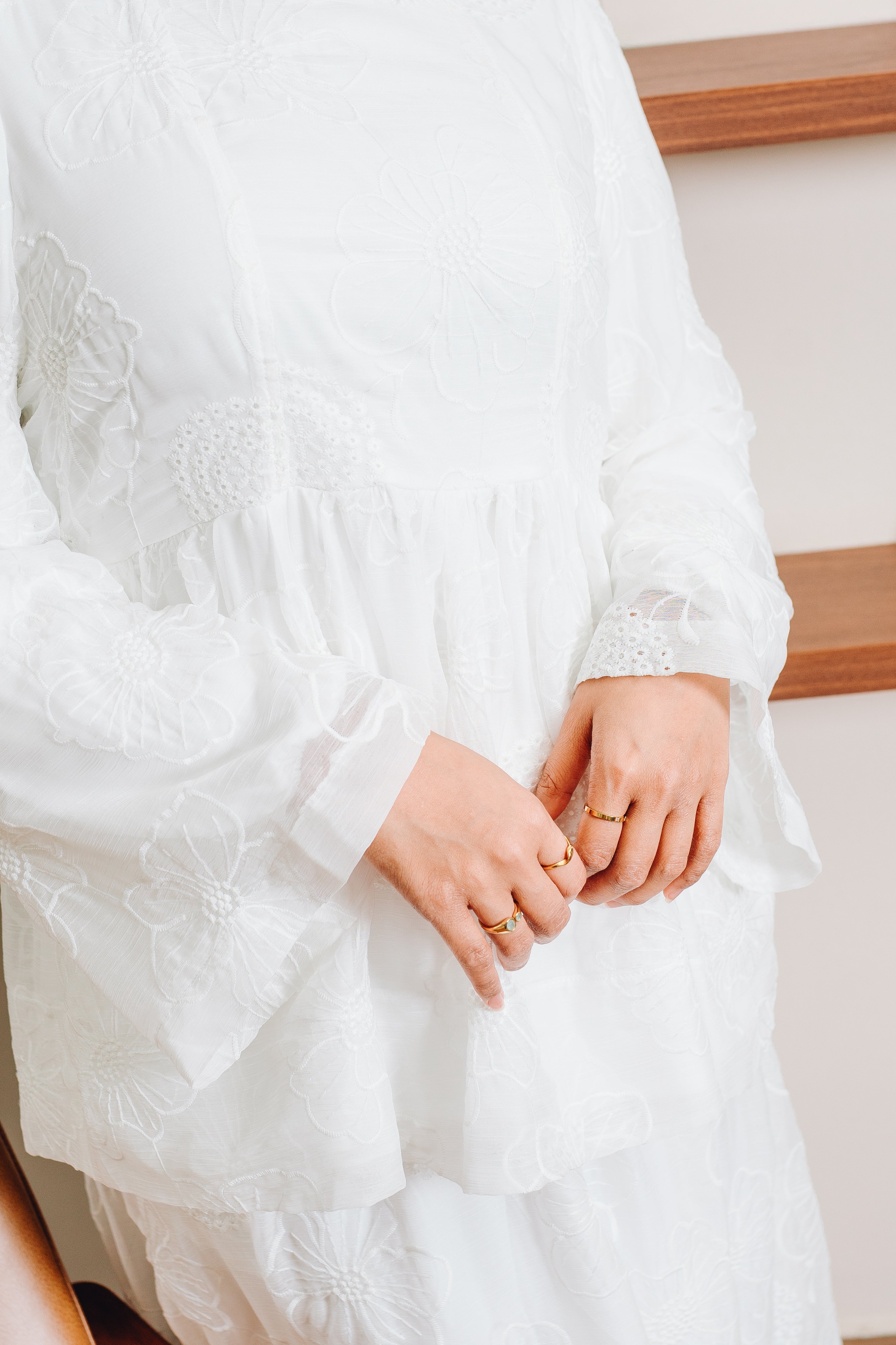 Milkflower Bloom Peplum Set