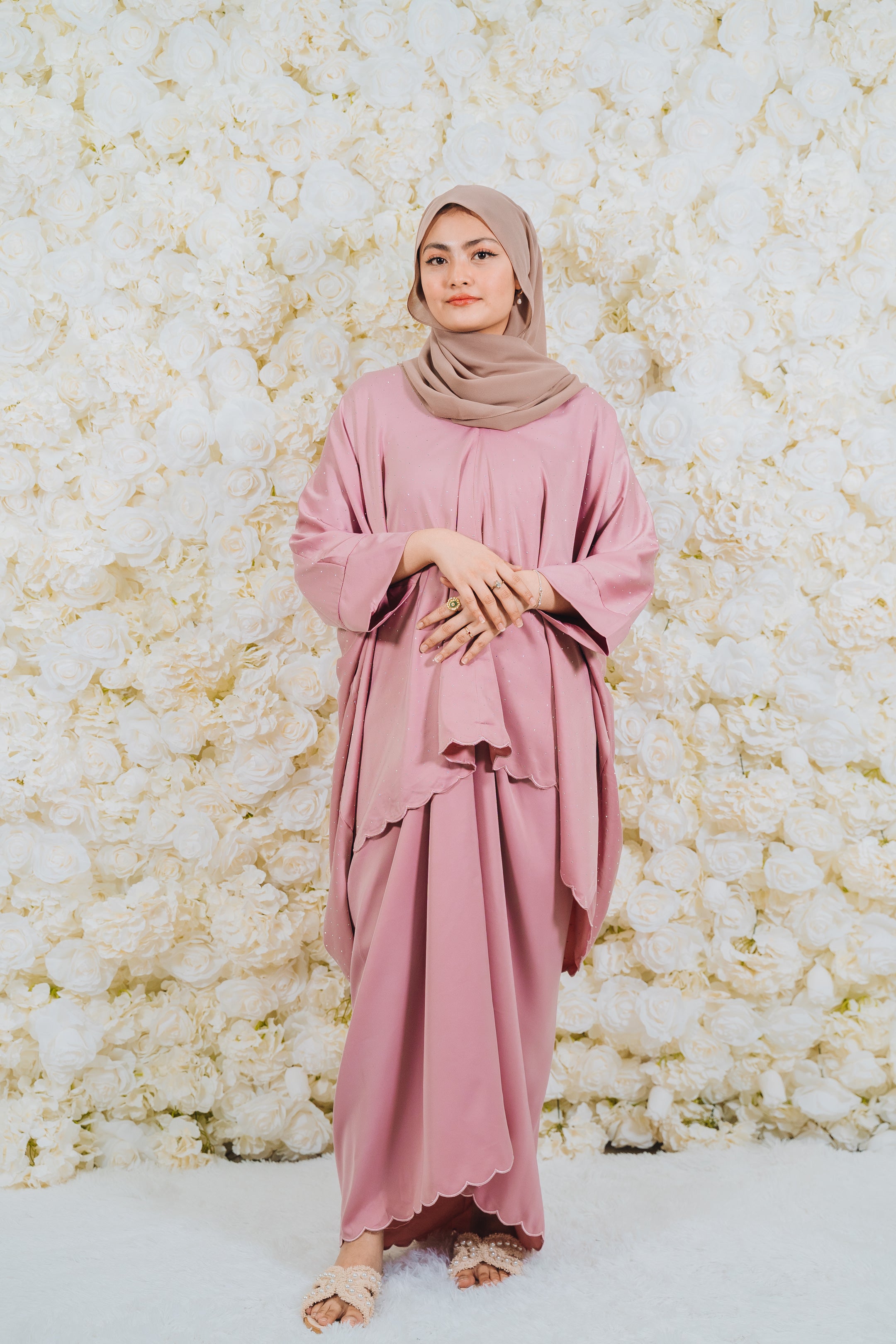 Sarah Jewel Kaftan Kurung Set