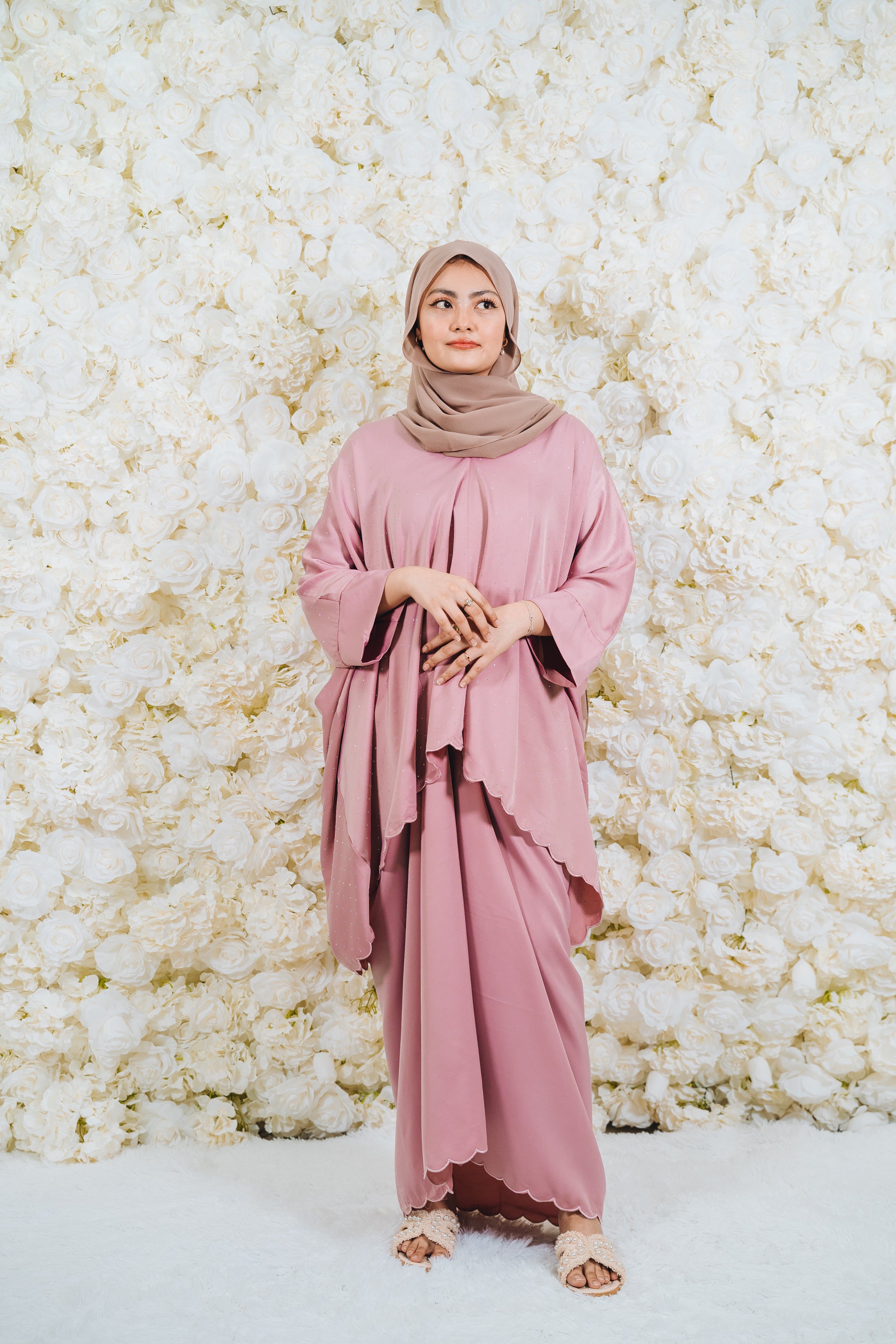 Sarah Jewel Kaftan Kurung Set