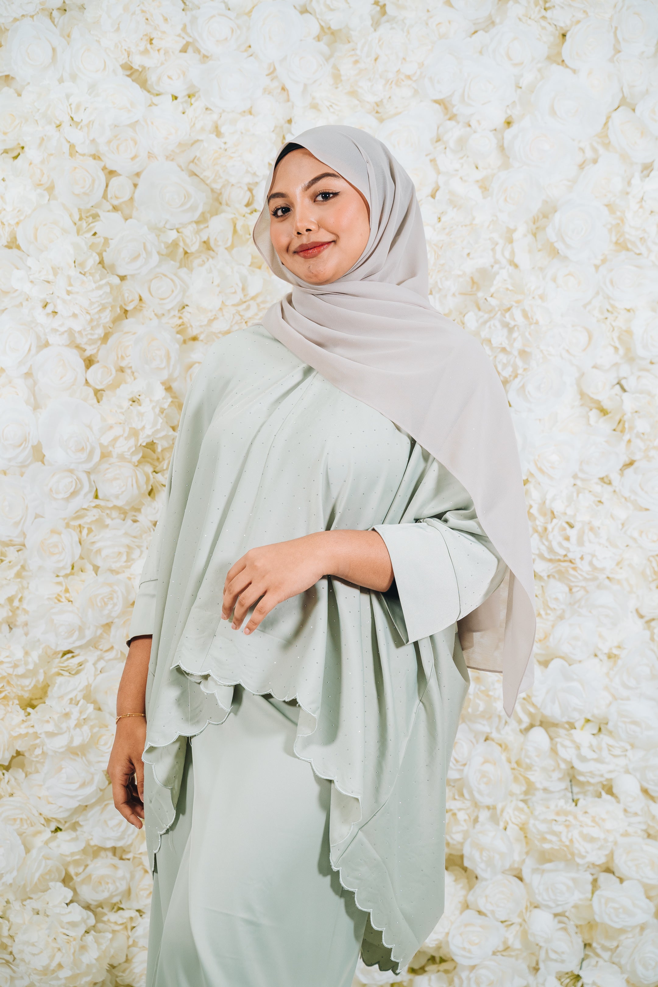 Sarah Jewel Kaftan Kurung Set