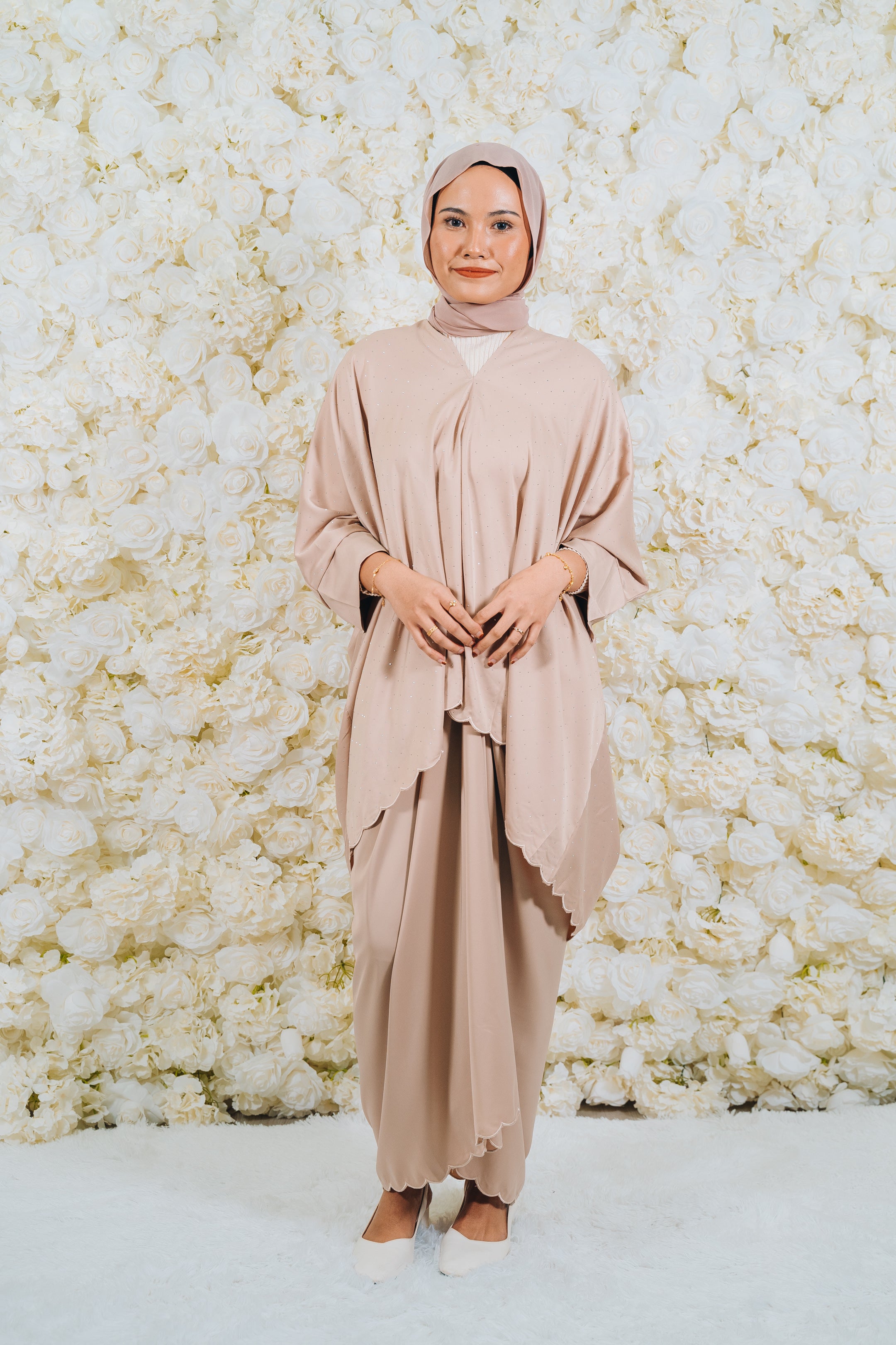 Sarah Jewel Kaftan Kurung Set