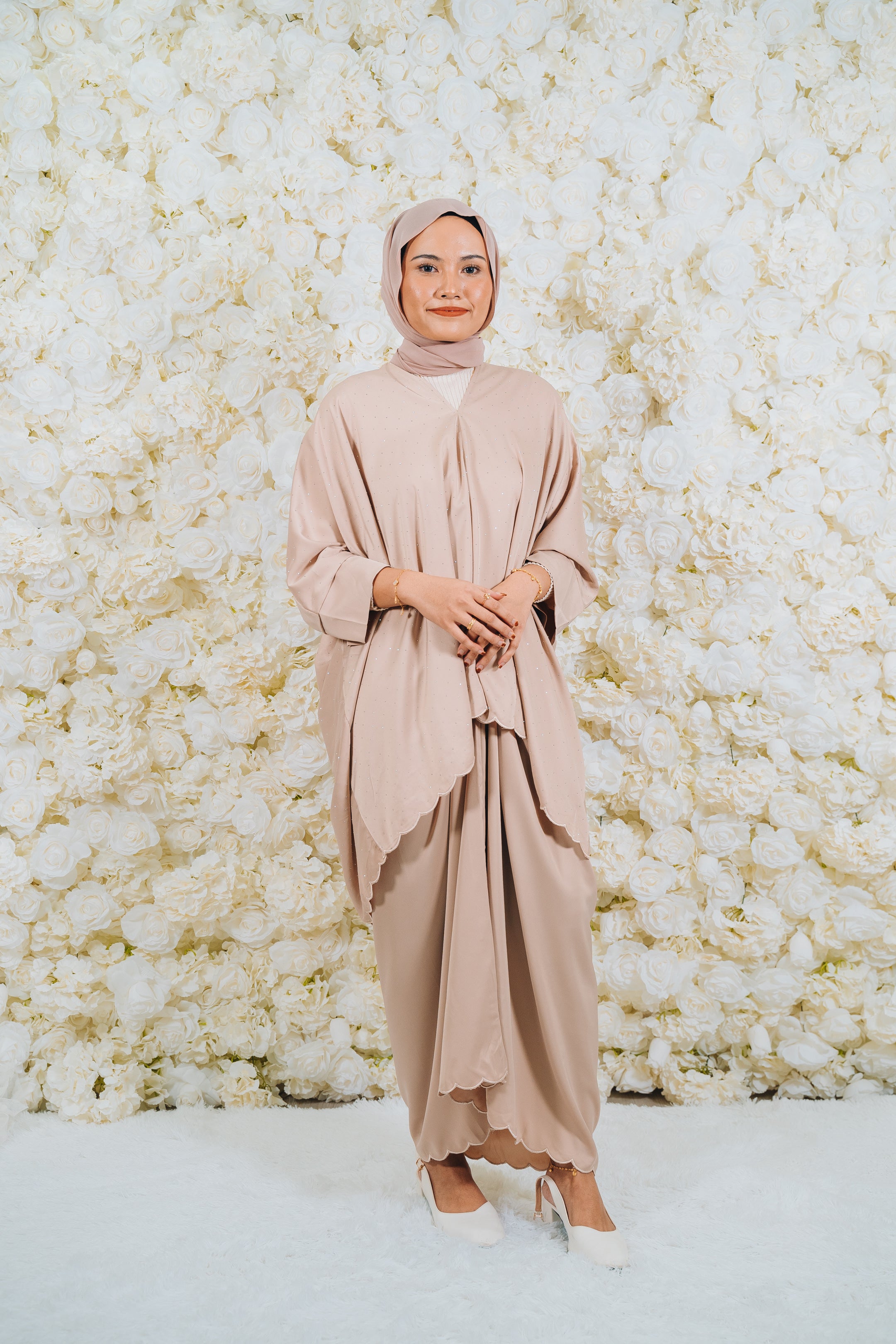 Sarah Jewel Kaftan Kurung Set