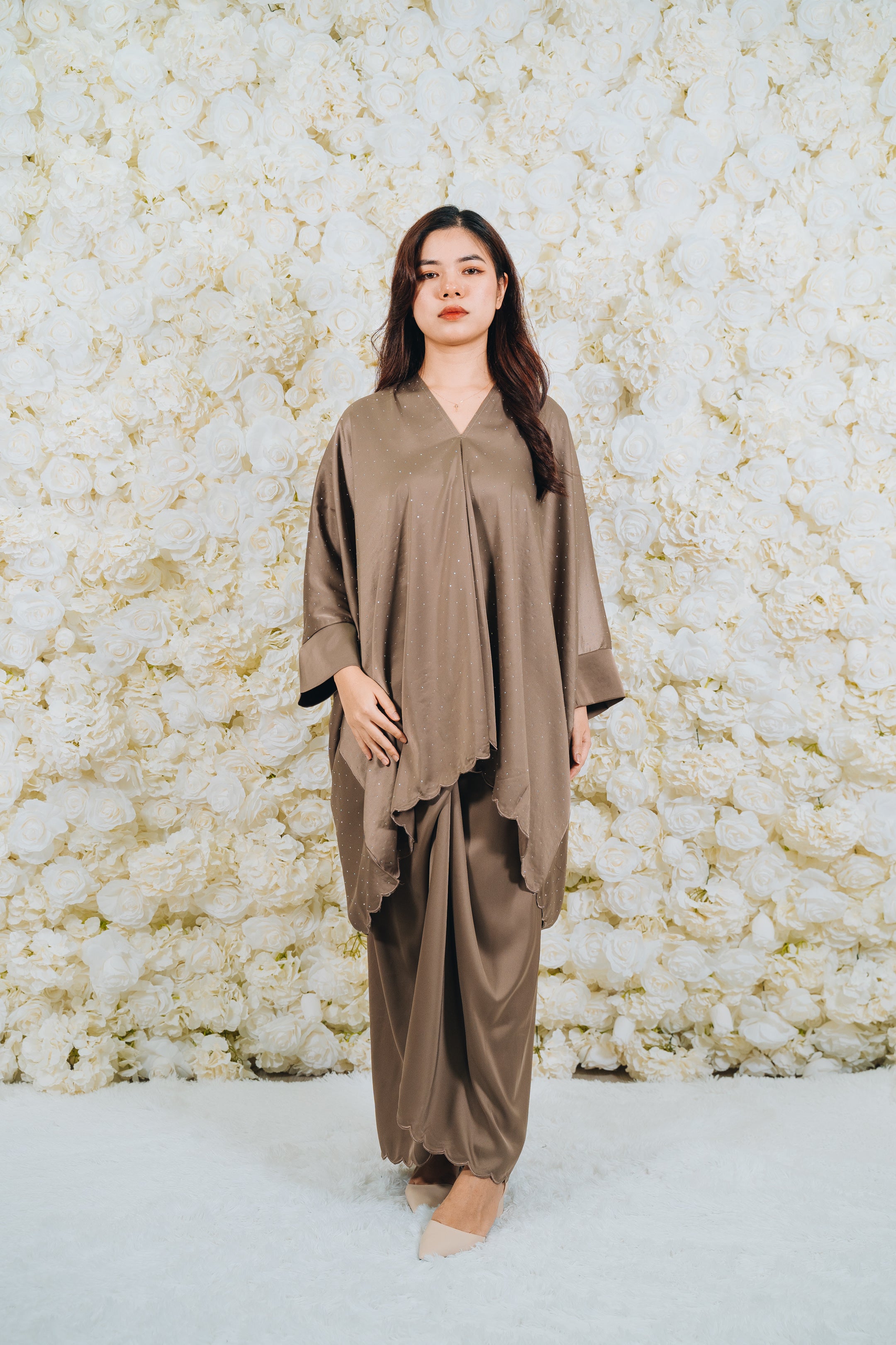 Sarah Jewel Kaftan Kurung Set