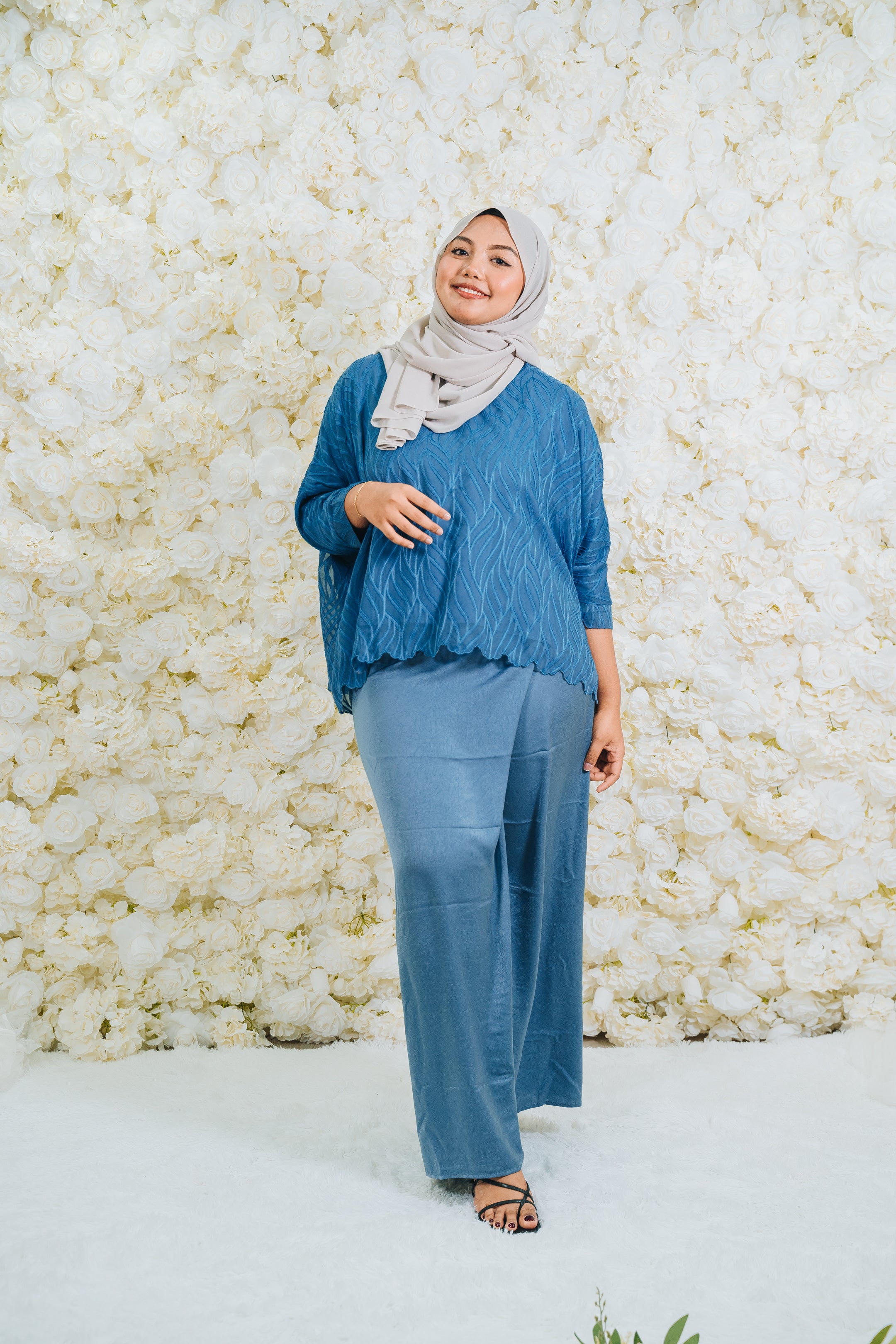 Luna Blossom Kurung Set