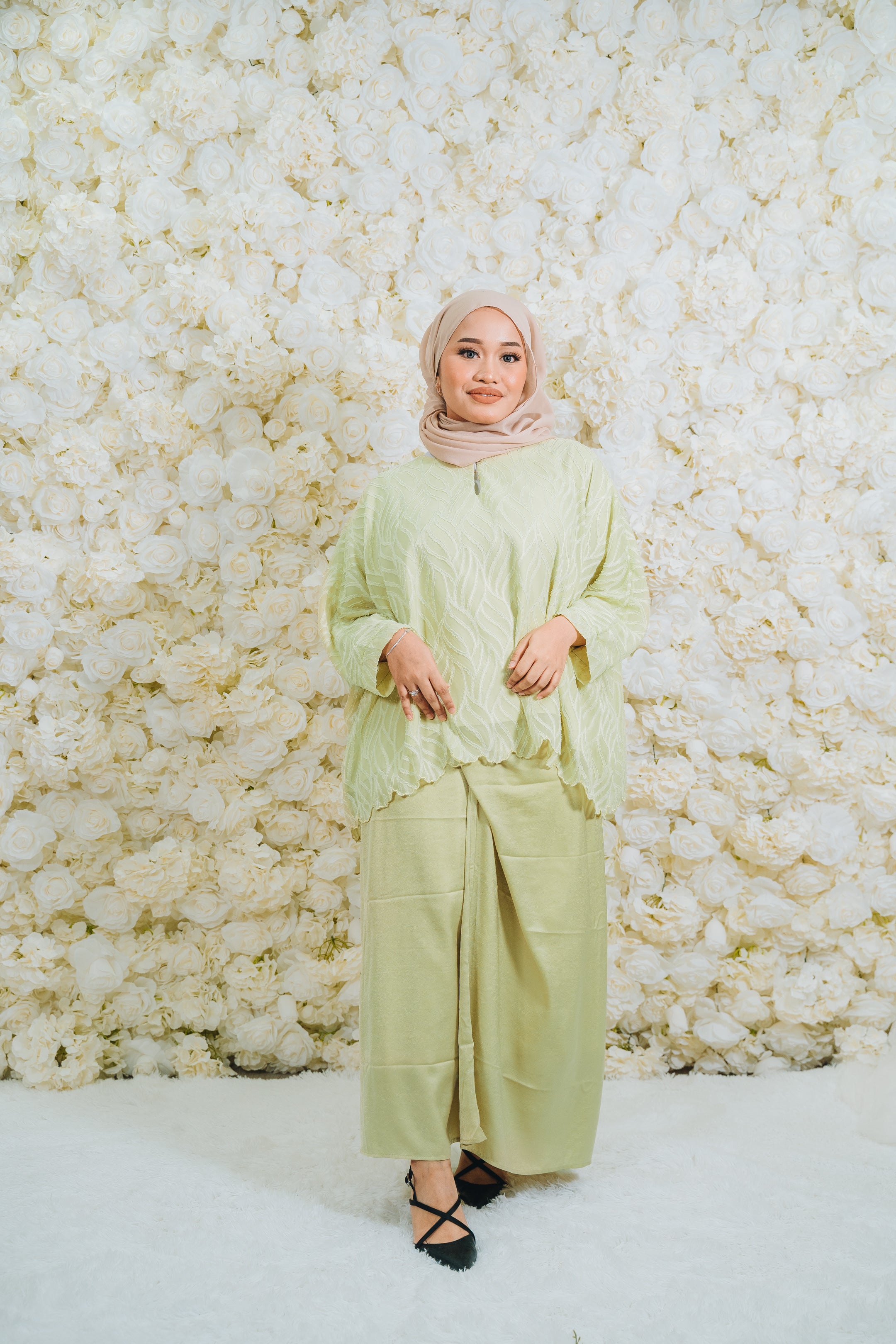 Luna Blossom Kurung Set