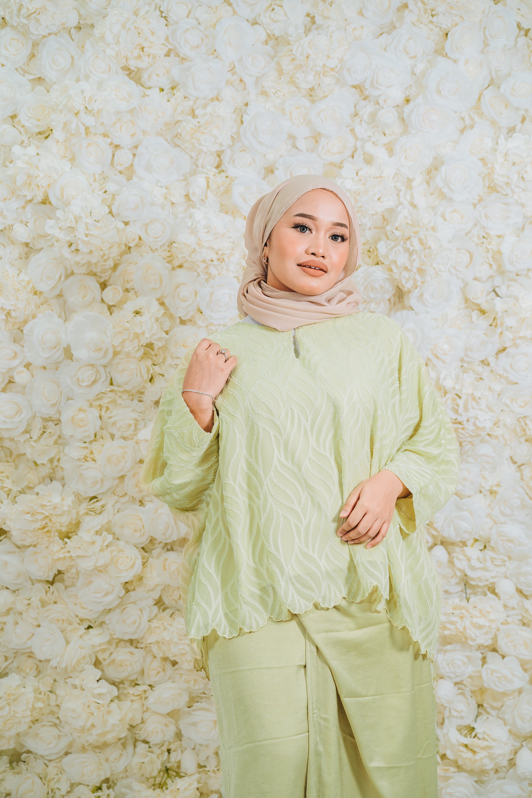 Luna Blossom Kurung Set