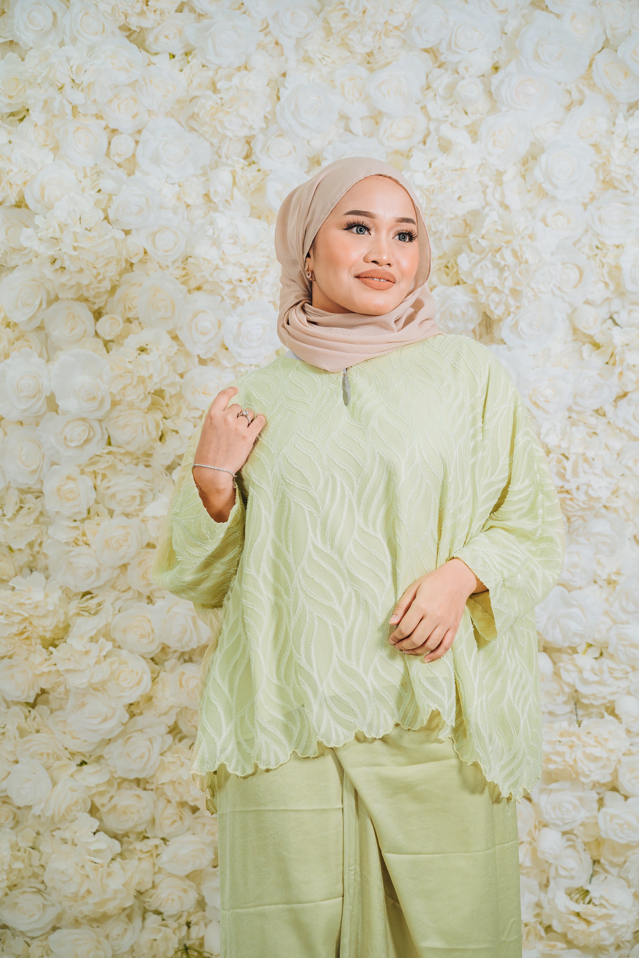 Luna Blossom Kurung Set