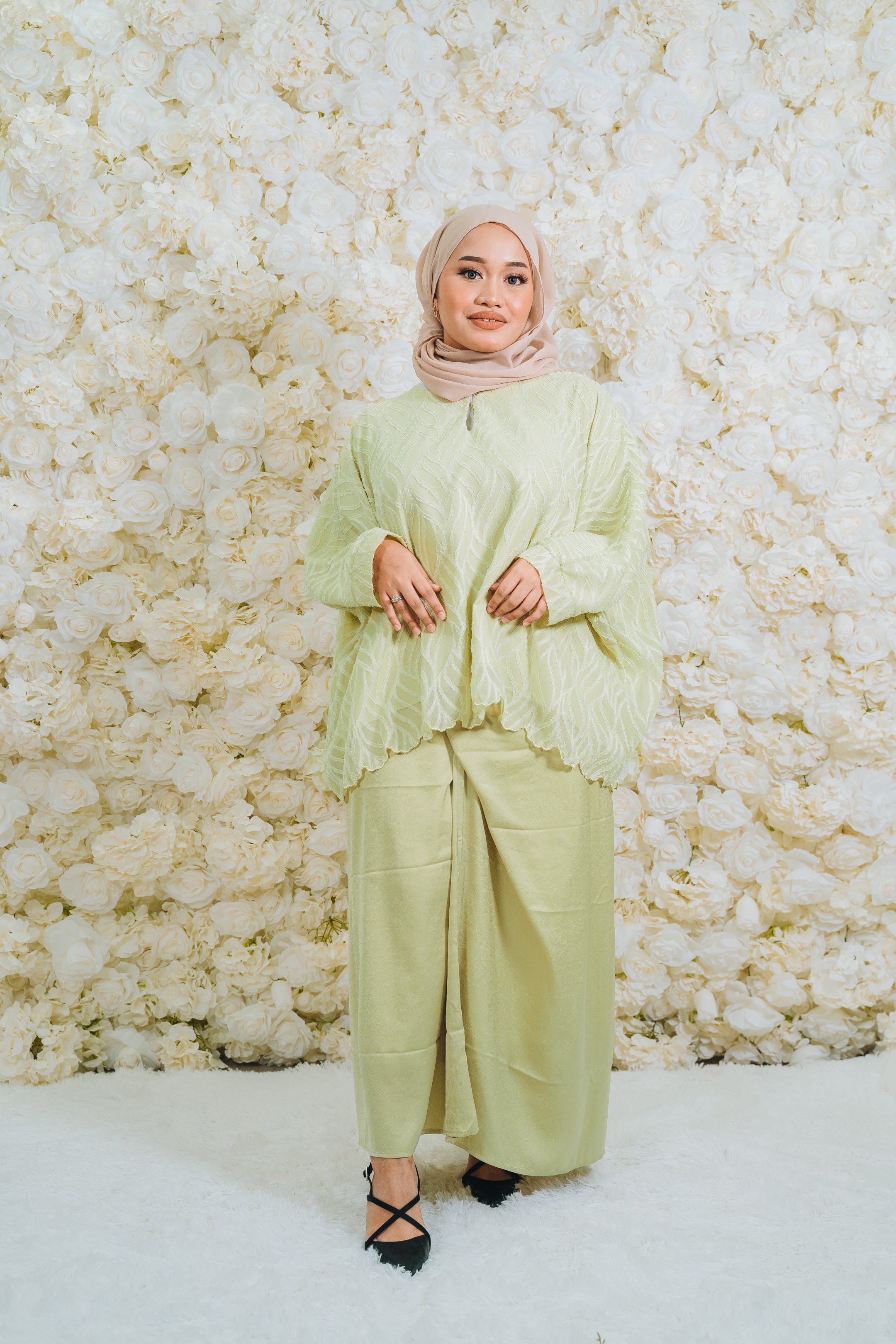 Luna Blossom Kurung Set