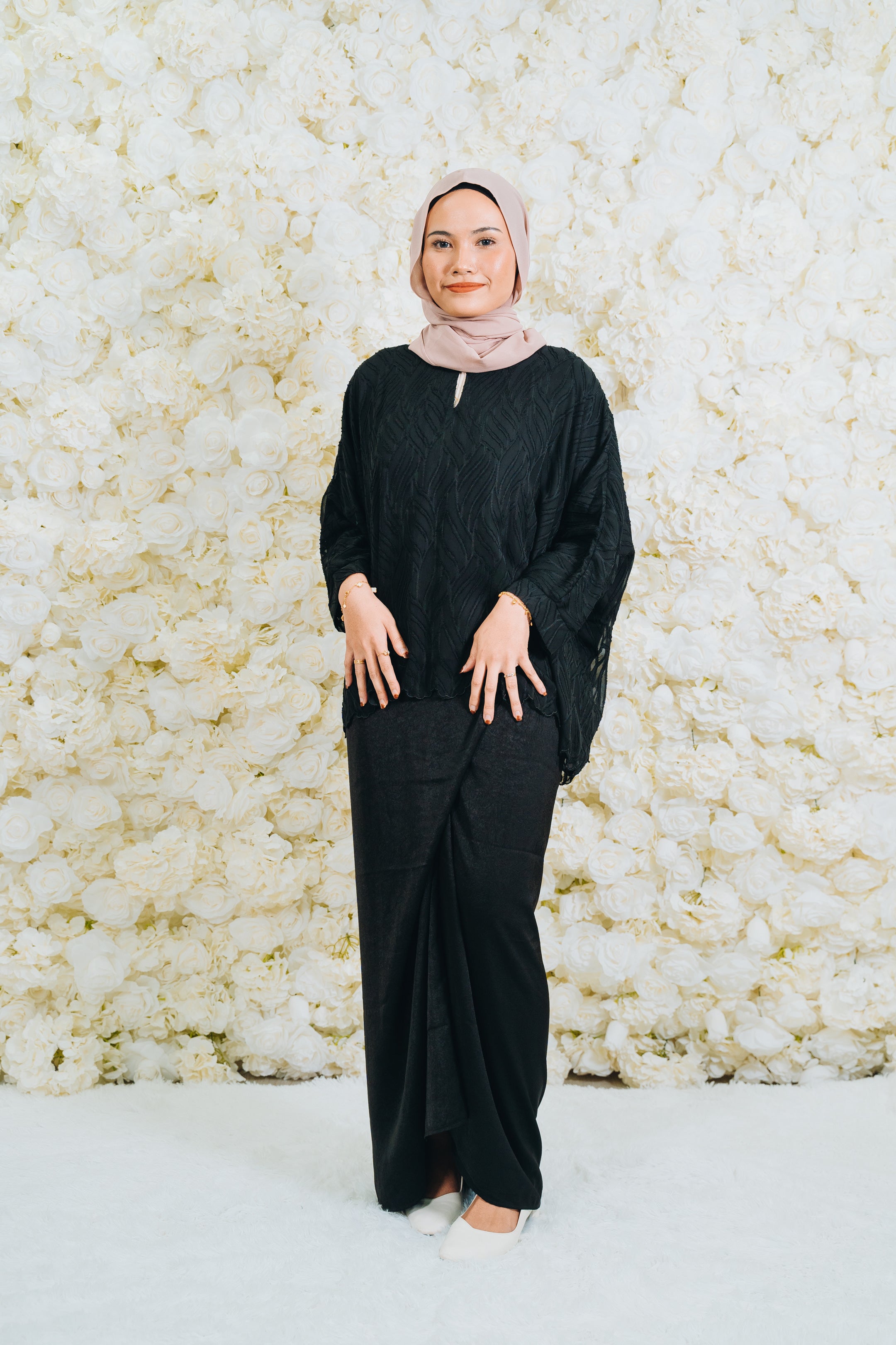 Luna Blossom Kurung Set