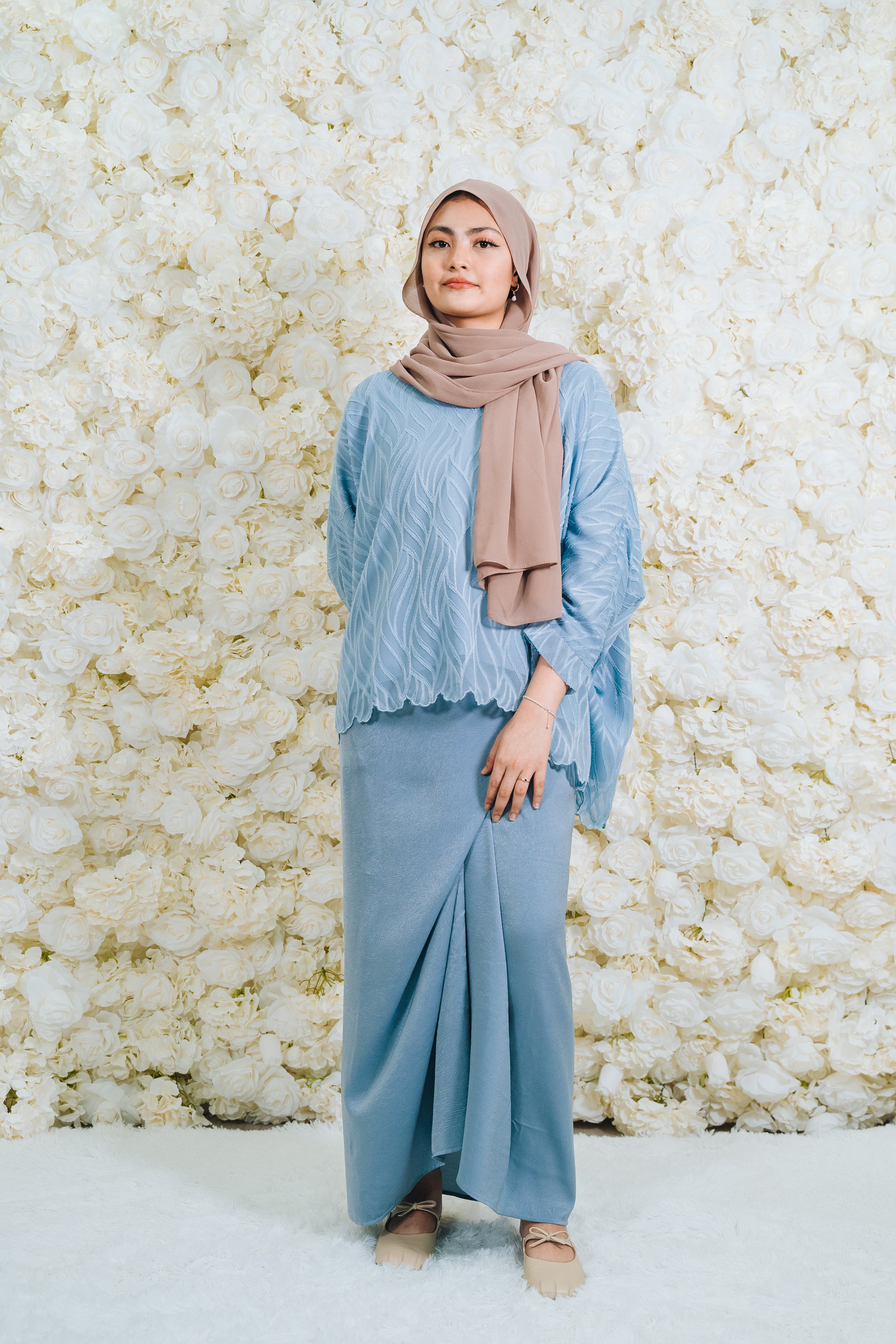 Luna Blossom Kurung Set