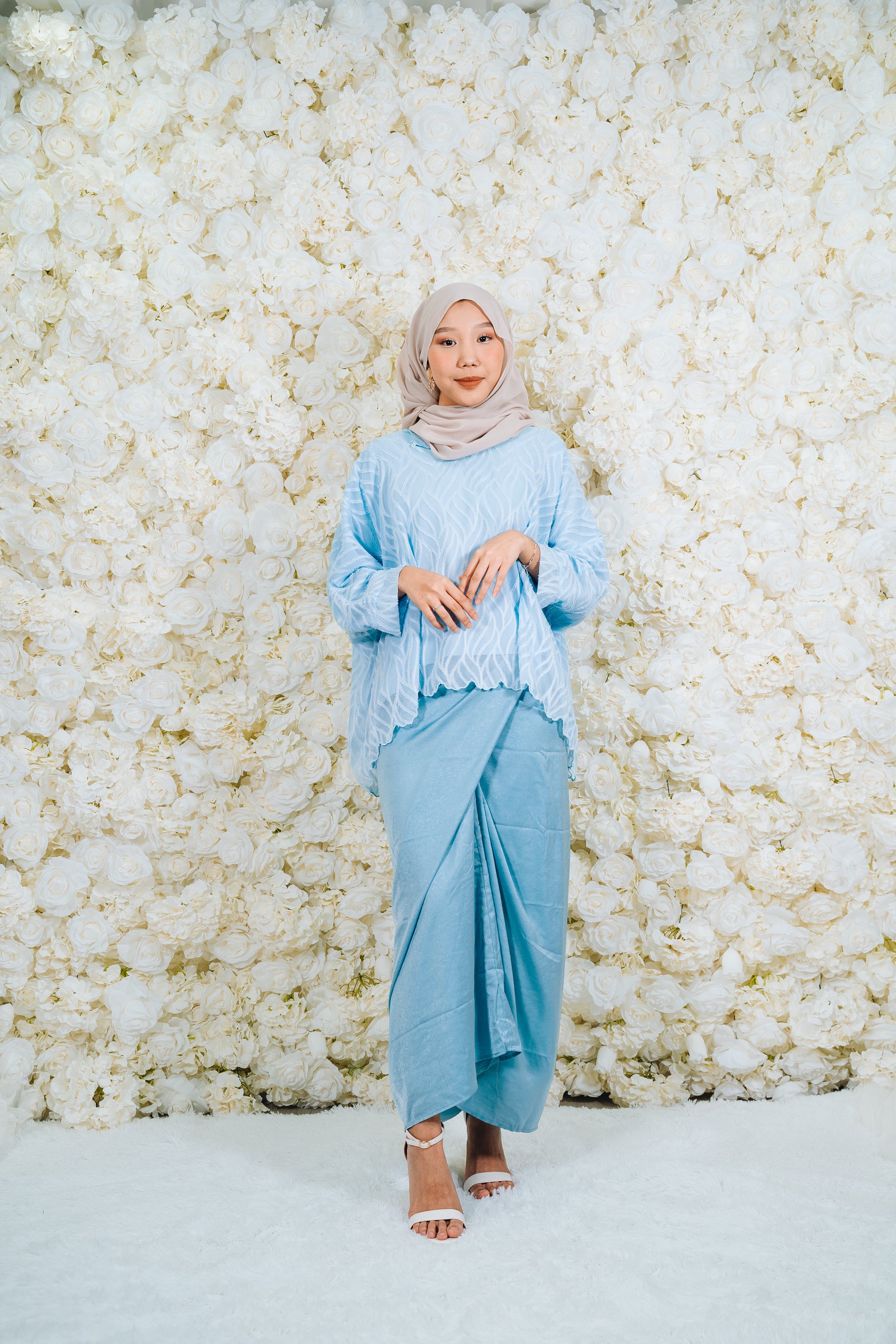 Luna Blossom Kurung Set