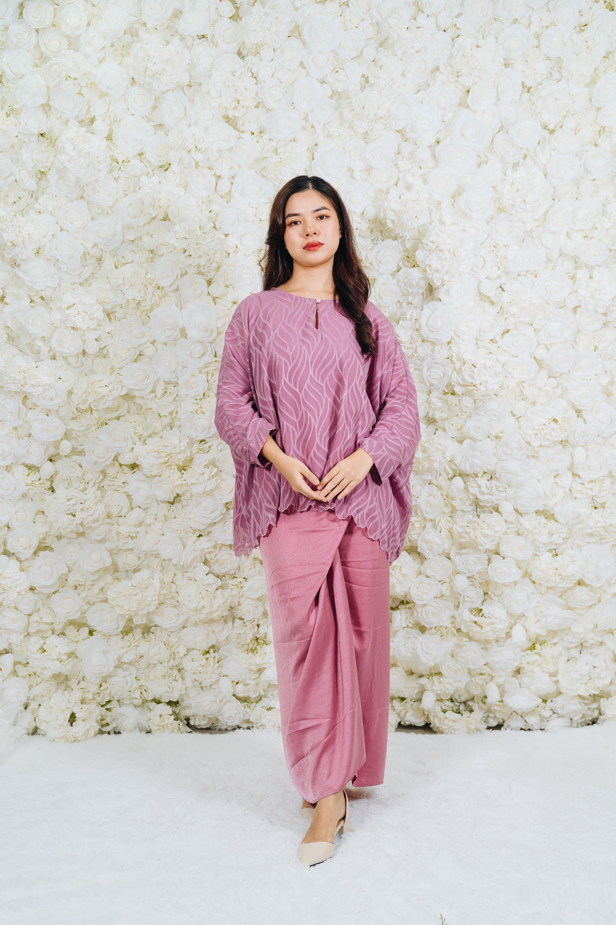 Luna Blossom Kurung Set