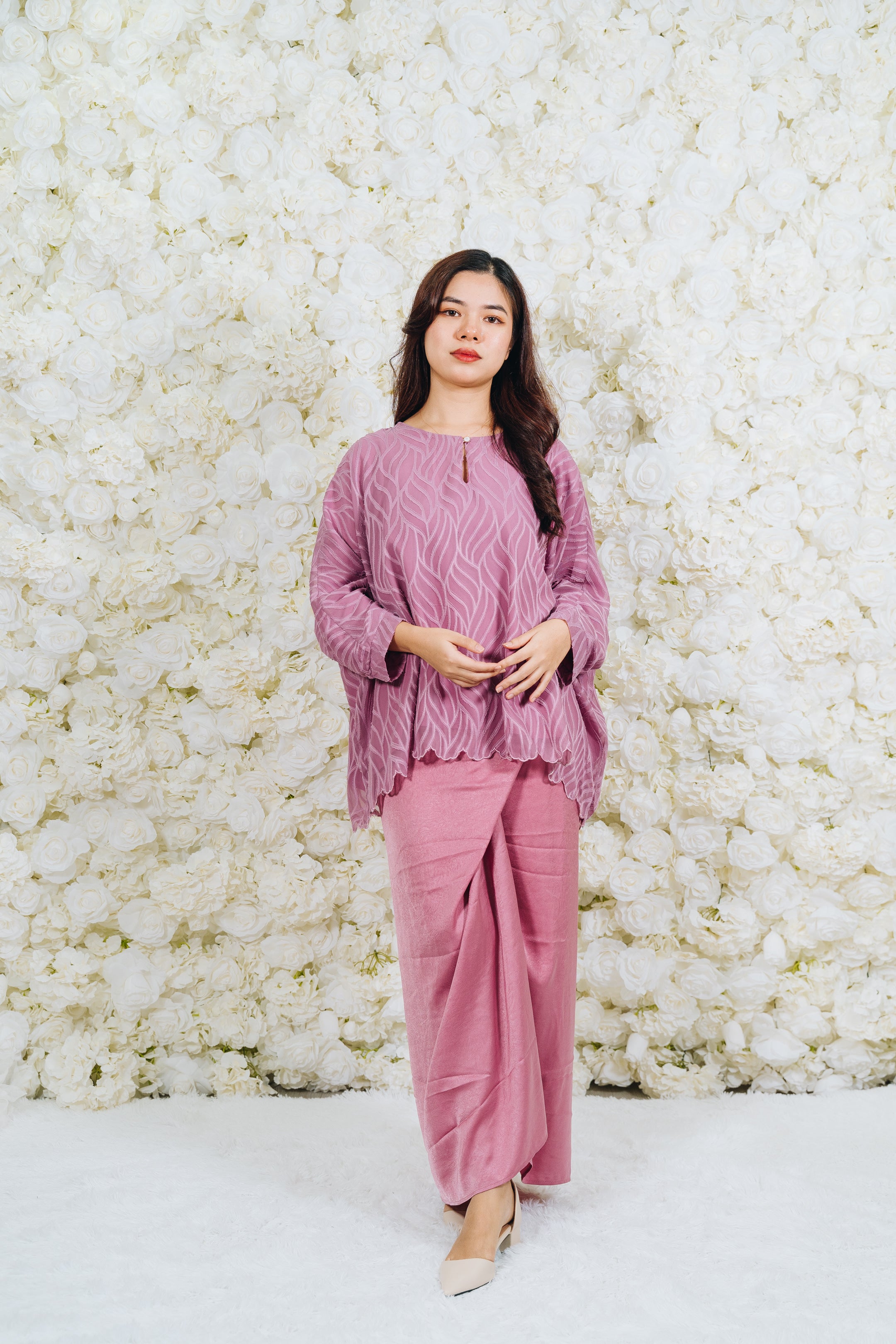 Luna Blossom Kurung Set