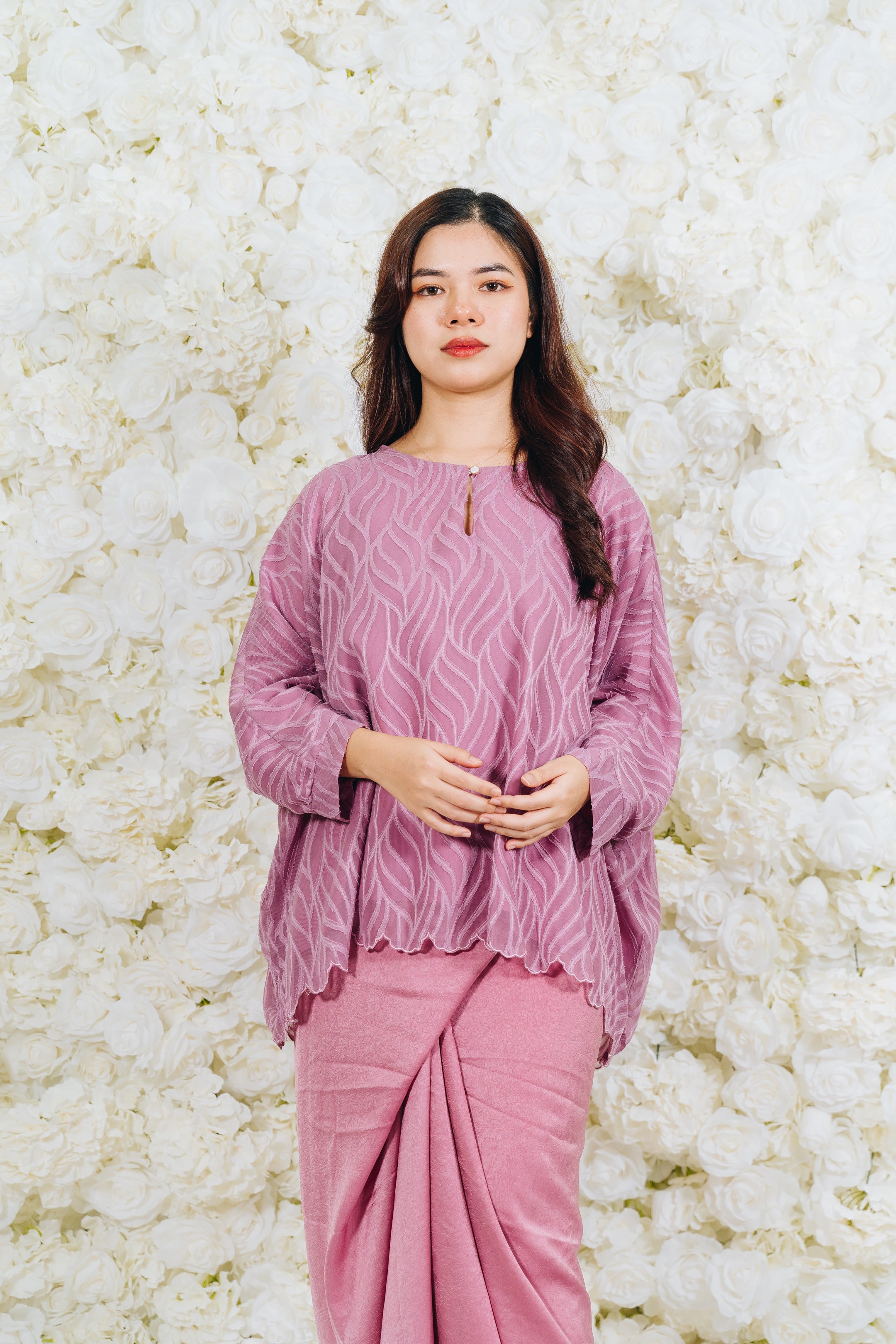 Luna Blossom Kurung Set