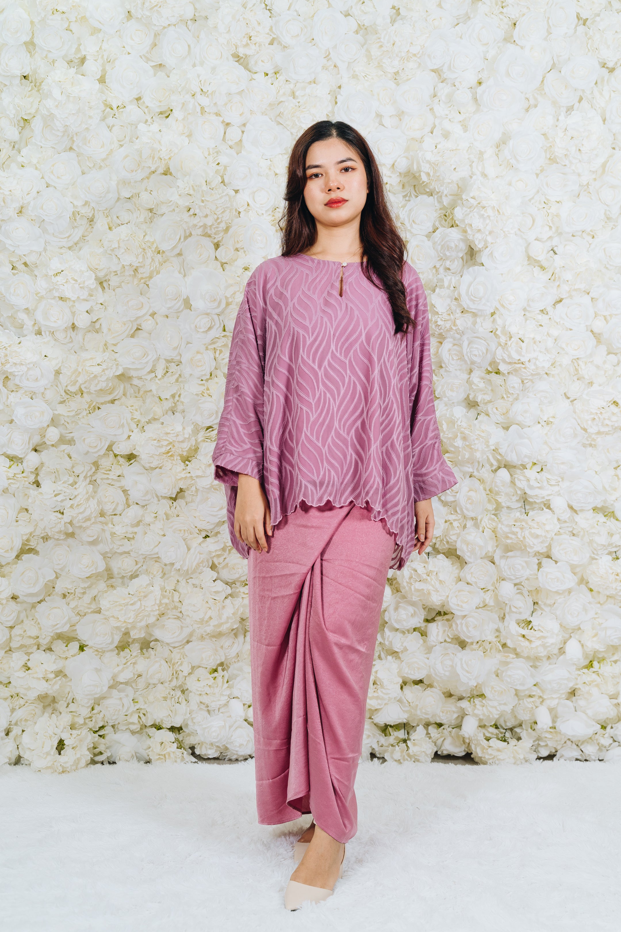 Luna Blossom Kurung Set