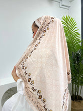 Load image into Gallery viewer, Printed Matte Satin Shawl - Whimsical
