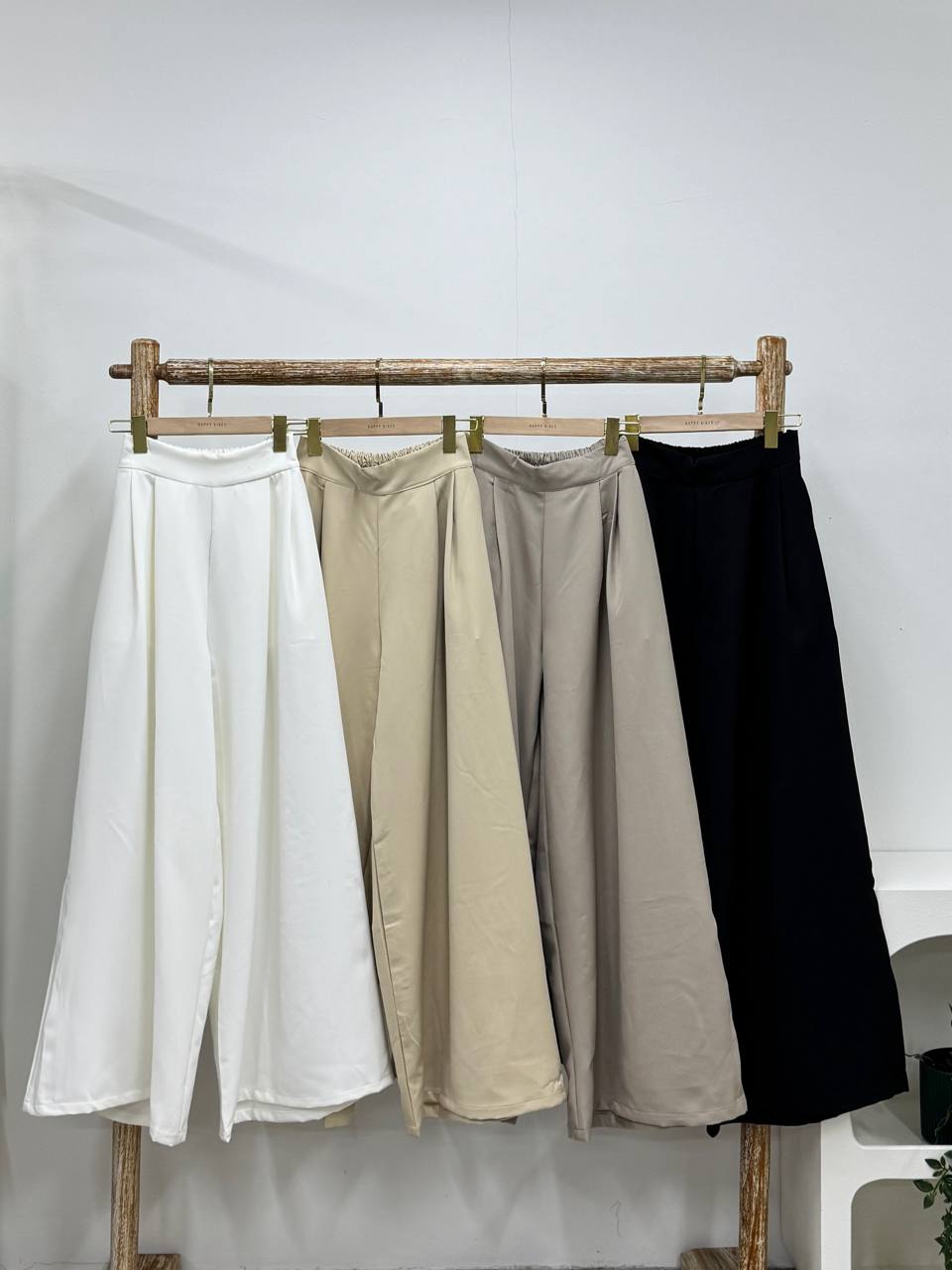 Straight Wide Flare Pants