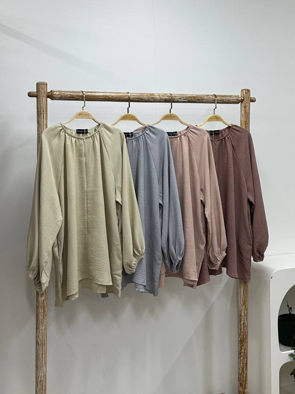 Crinkle Celestine Blouse