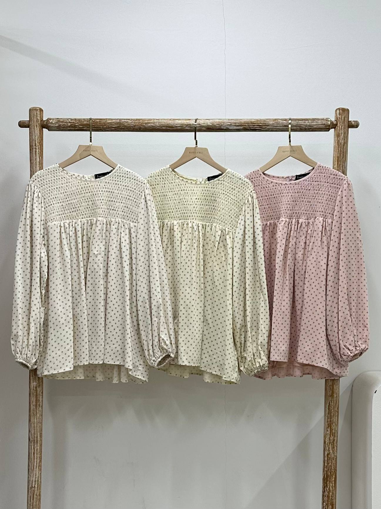 Aurora Smocked Top - Daisy