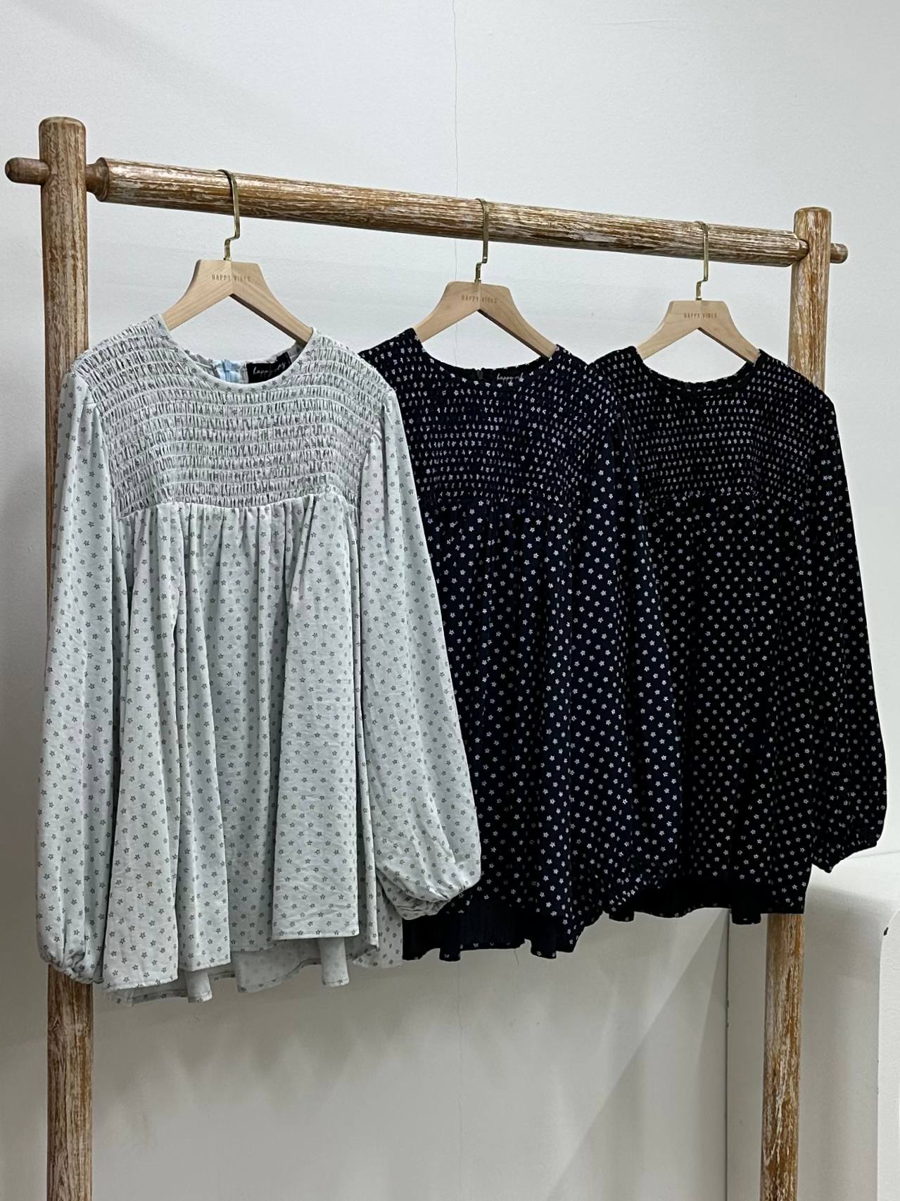 Aurora Smocked Top - Daisy