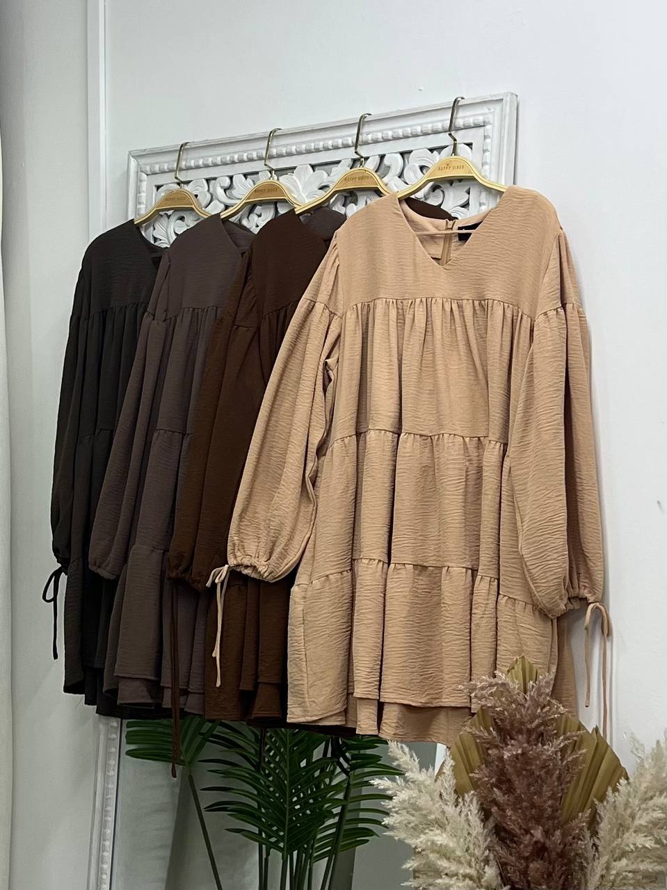 Ellie Tiered Tunic - Crinkle