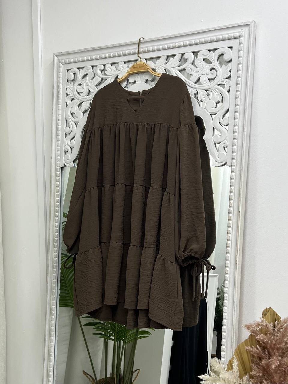 Ellie Tiered Tunic - Crinkle