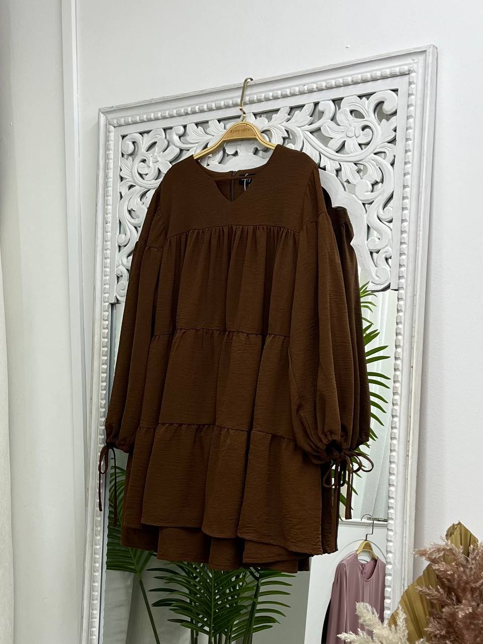 Ellie Tiered Tunic - Crinkle