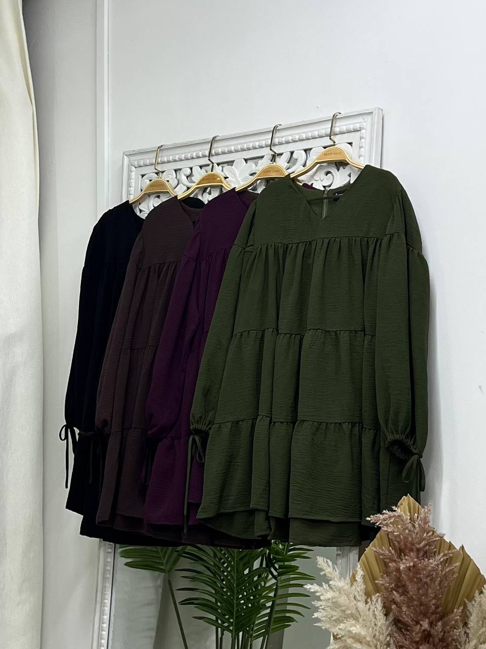 Ellie Tiered Tunic - Crinkle