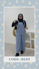 Load and play video in Gallery viewer, Ruffle Linen Pinafore Jumpsuit