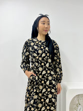 Load image into Gallery viewer, Batik Square Neck Ruffle Dress - Suhaila
