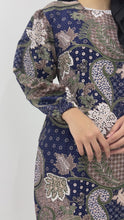 Load and play video in Gallery viewer, Batik Square Neck Ruffle Dress - Haliasa
