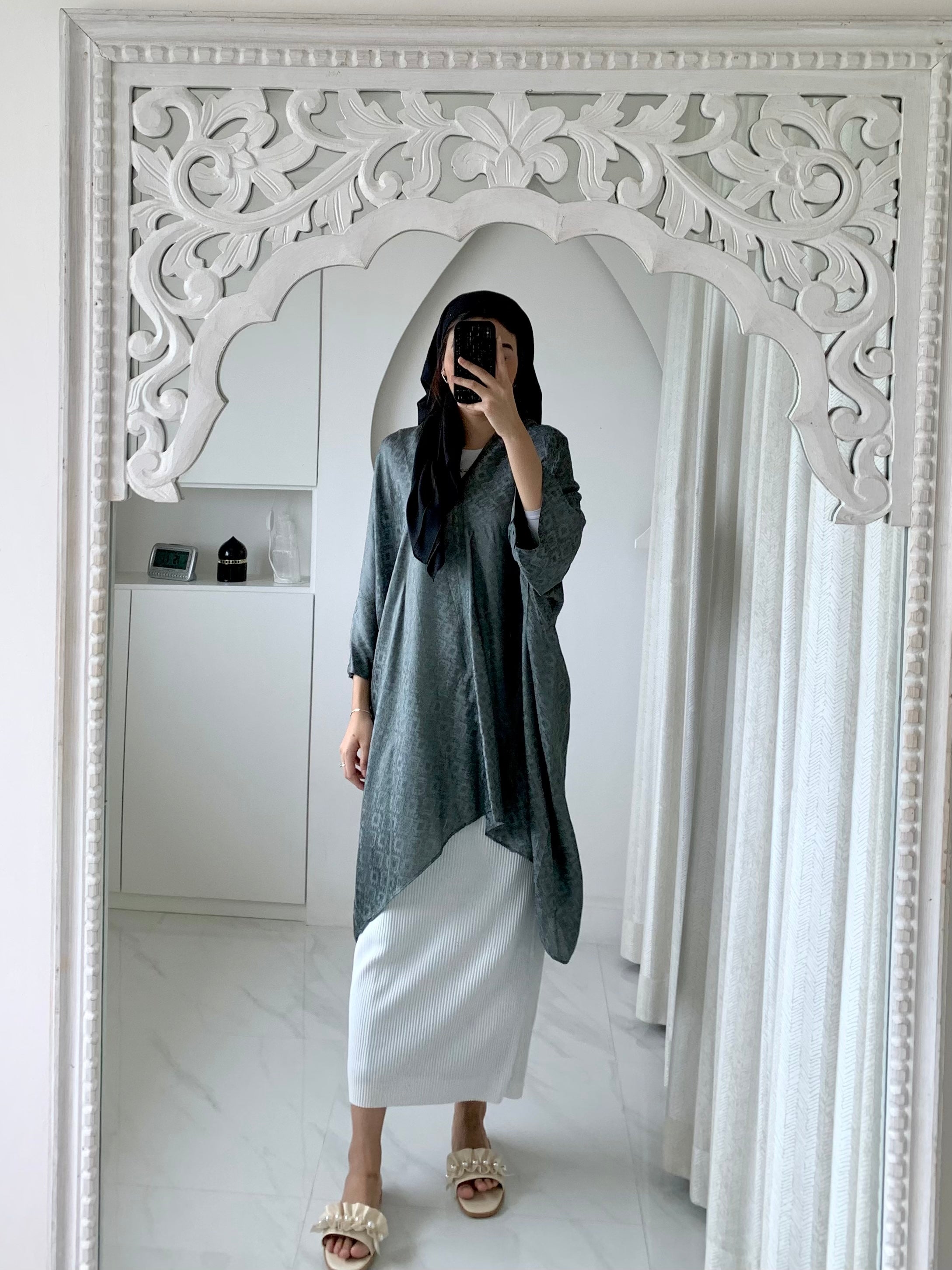 Oversized Orangza Midi Top OOMT