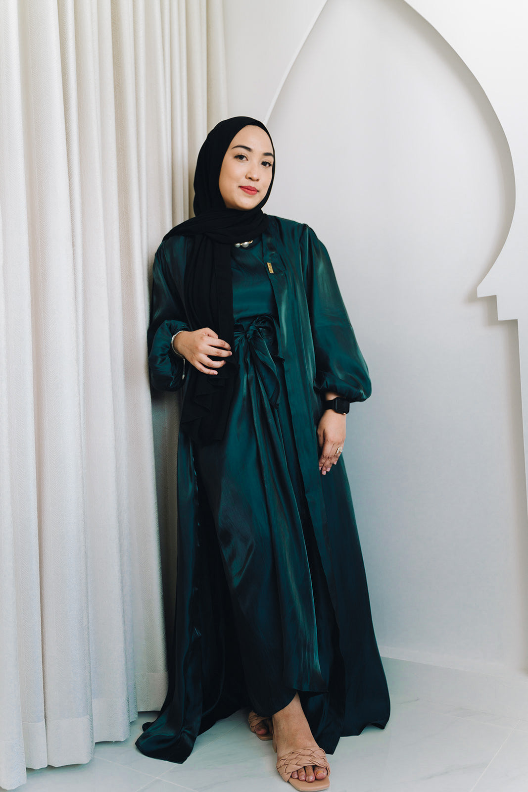 Fairy Abaya Prussian Blue