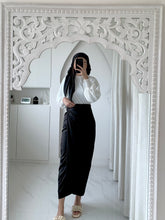 Load image into Gallery viewer, Premium Satin Wrap Skirt
