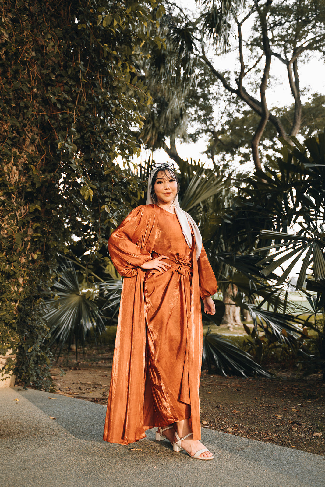 Fairy Abaya Lava Copper