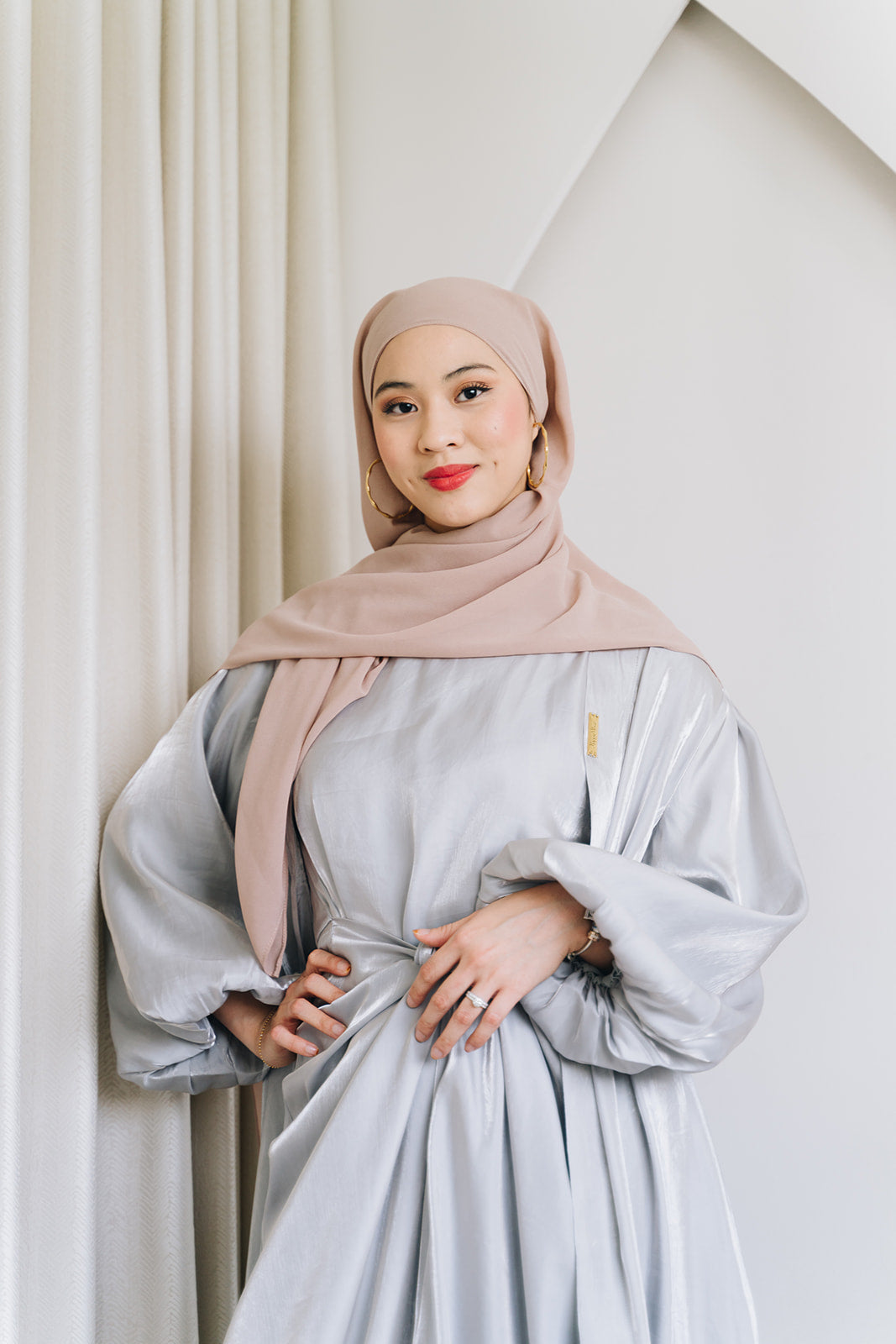 Fairy Abaya Diamond Grey