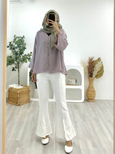 Load image into Gallery viewer, Safiya Crinkle Satin Top SCST