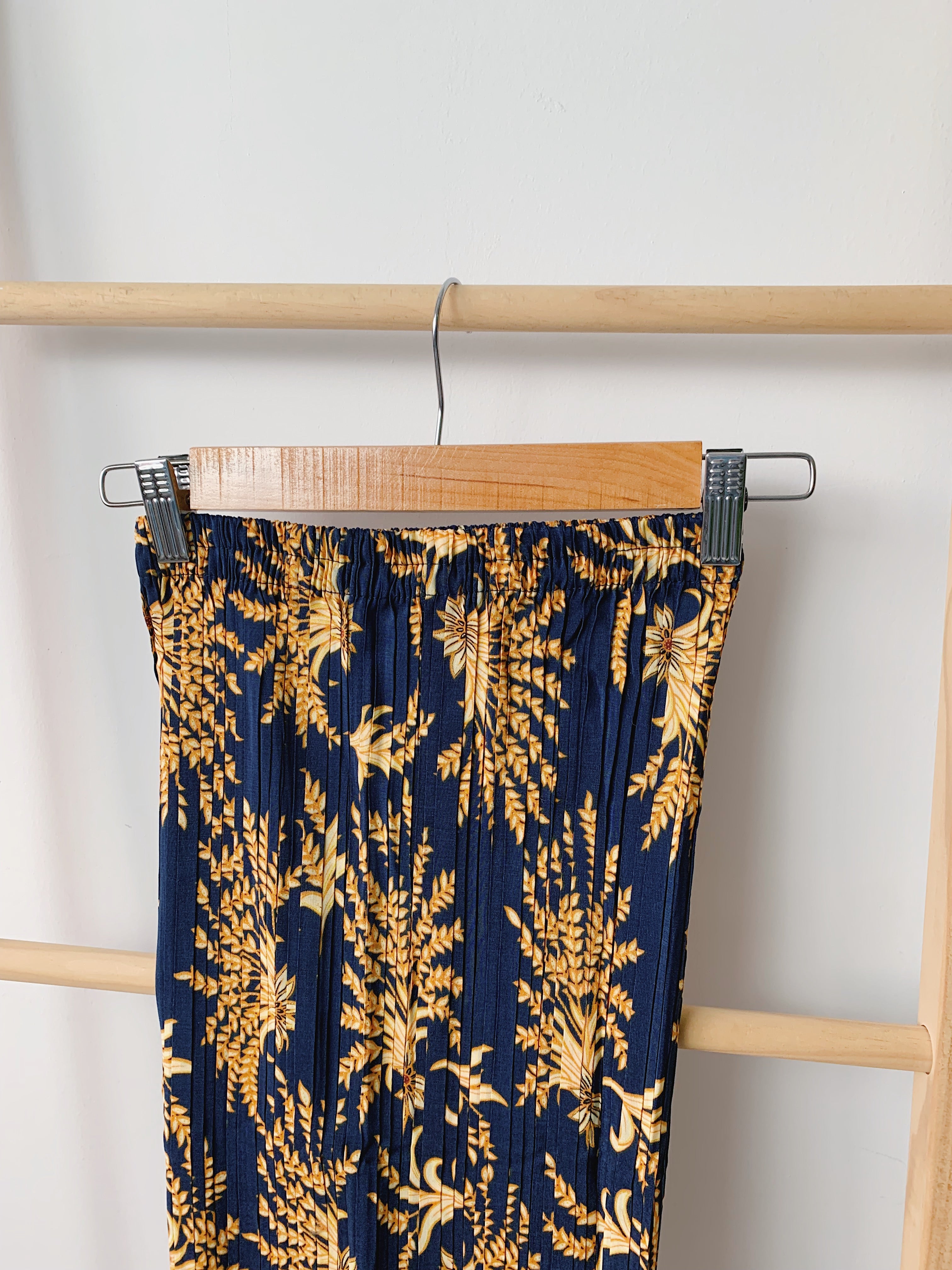 Batik Pleated Skirt - Nyala