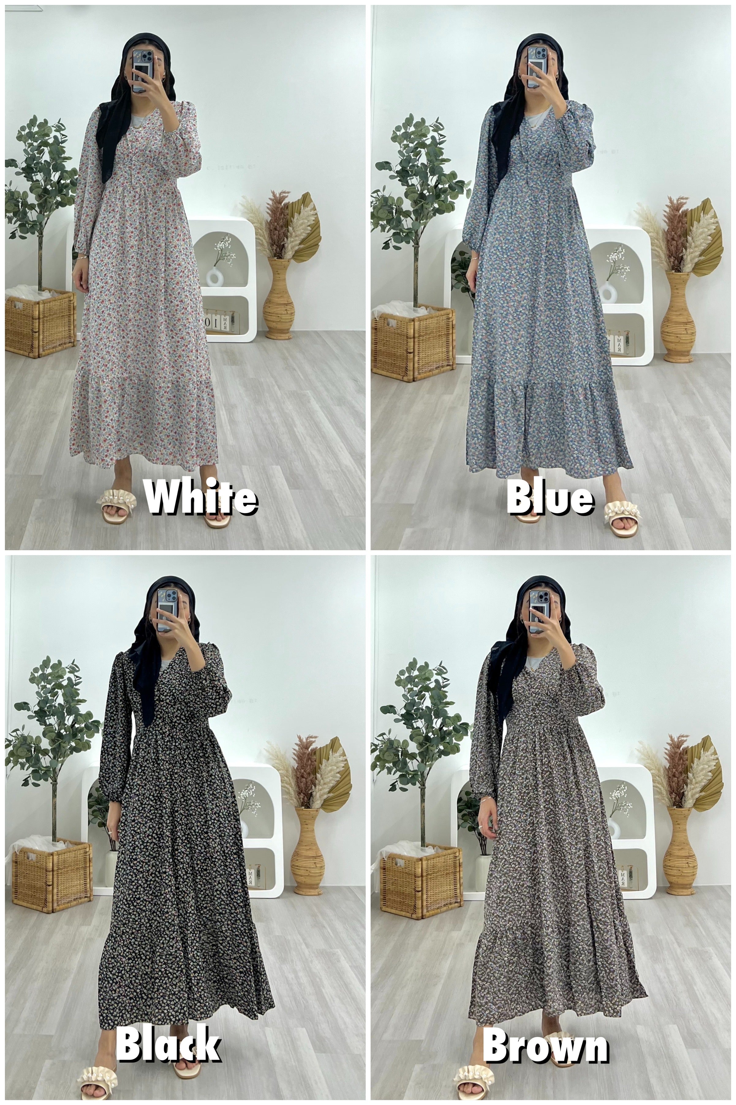 Milkmaid Field Maxi Dress MFMD