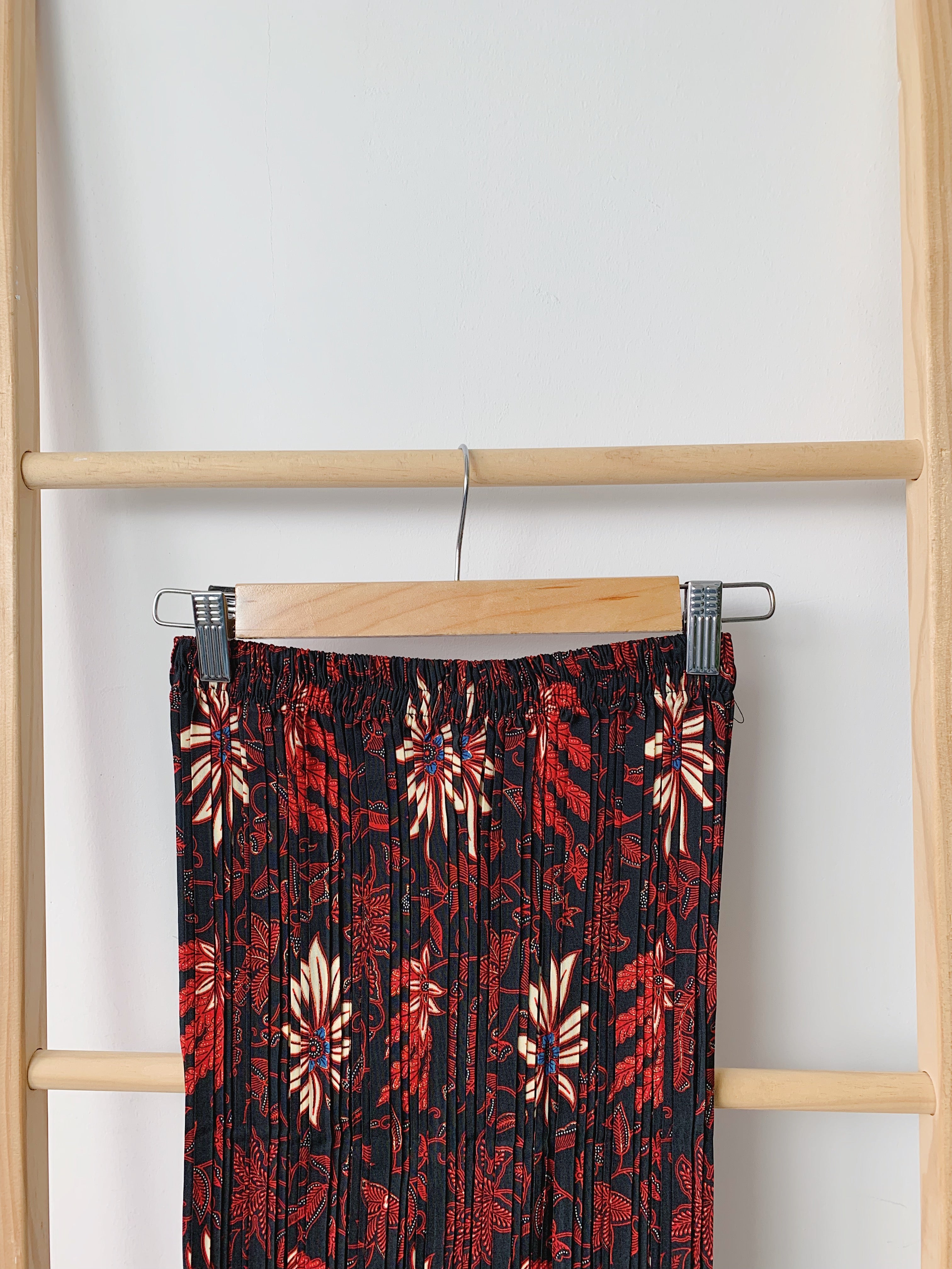 Batik Pleated Skirt - Mila