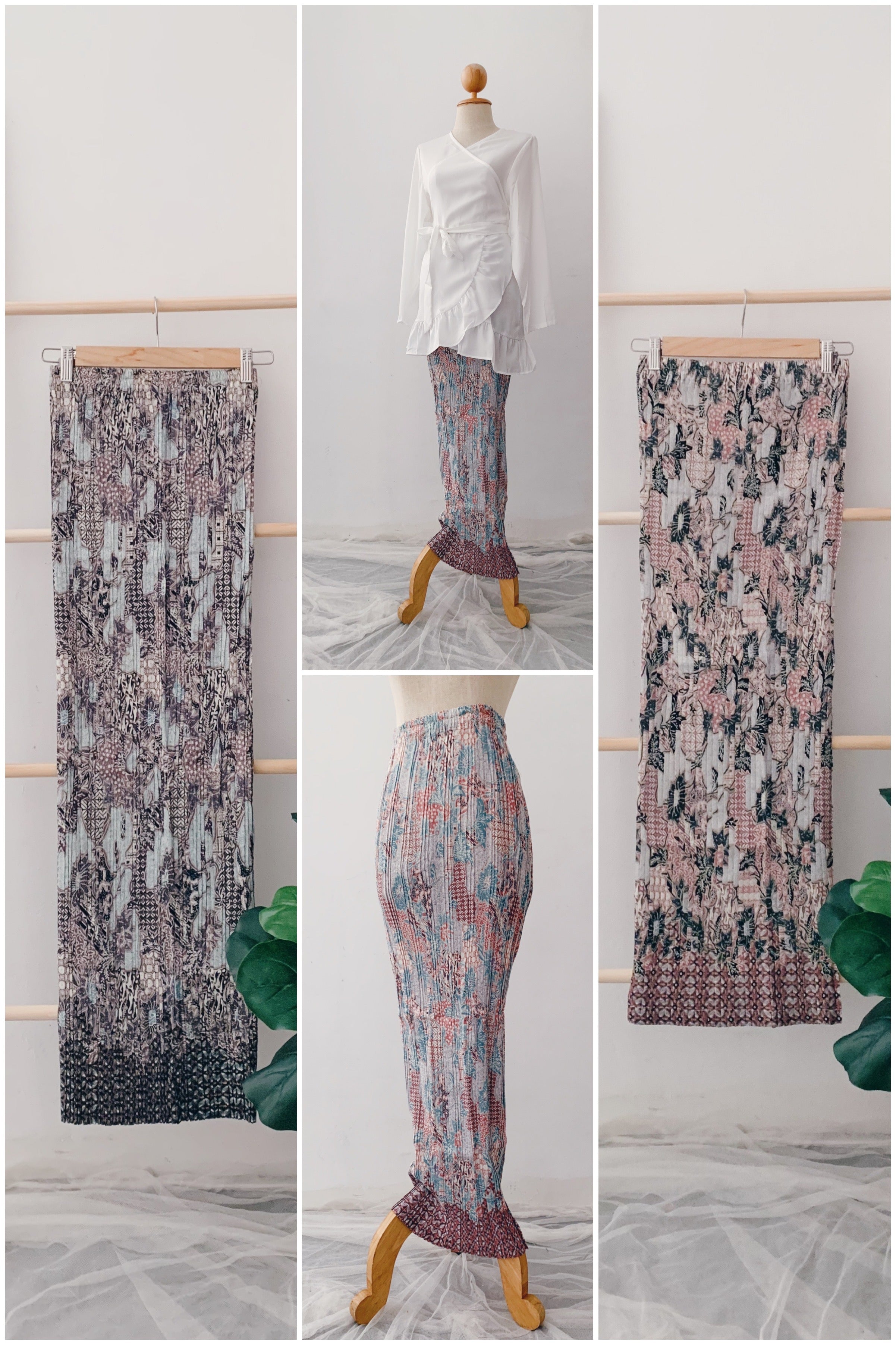 Batik Pleated Skirt - Patelicous