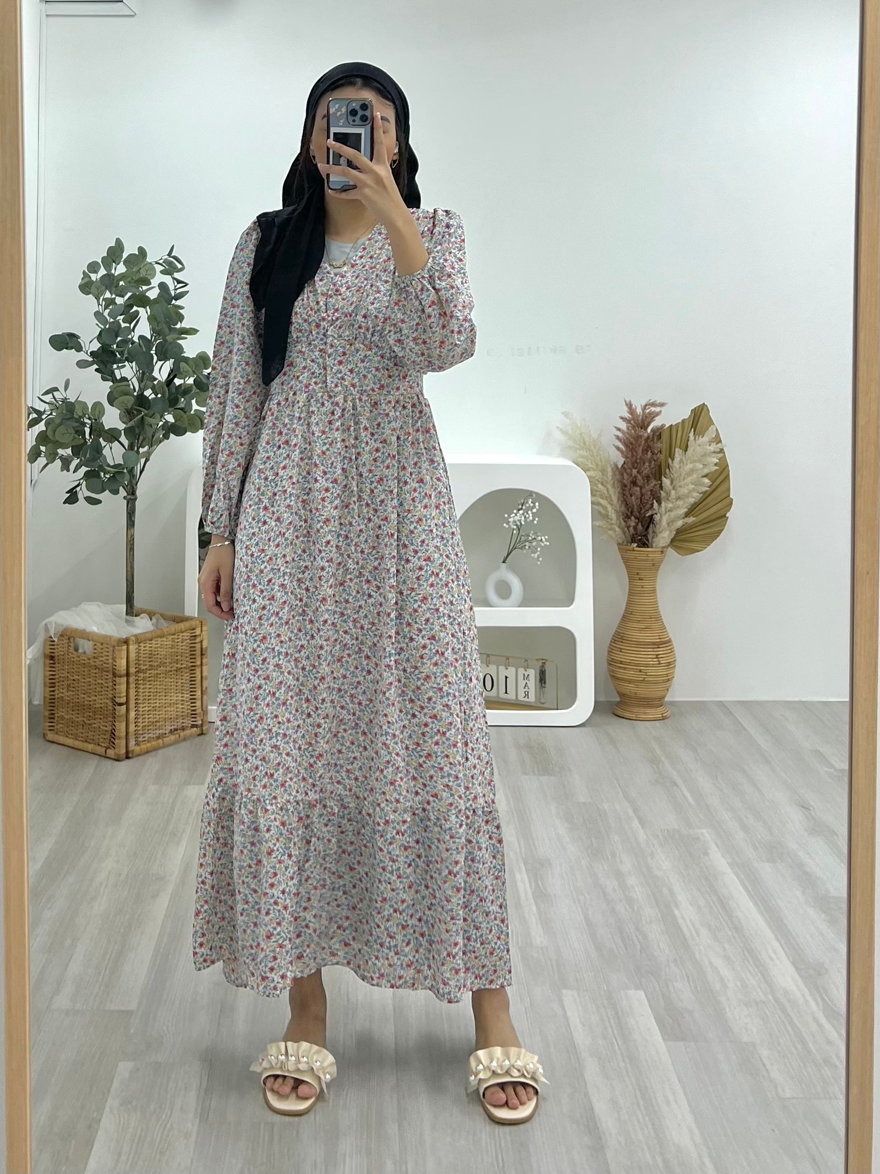 Milkmaid Field Maxi Dress MFMD