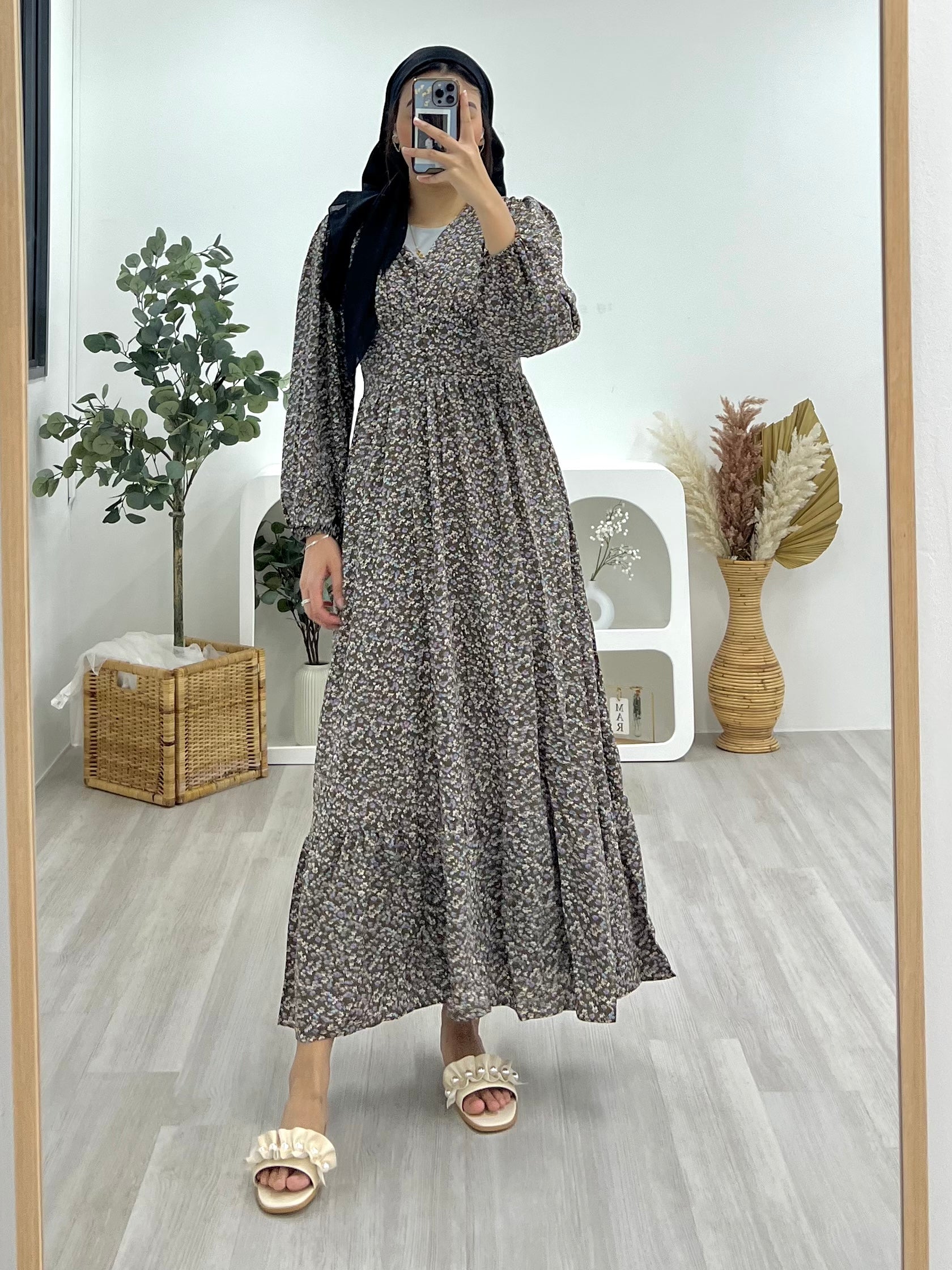 Milkmaid Field Maxi Dress MFMD