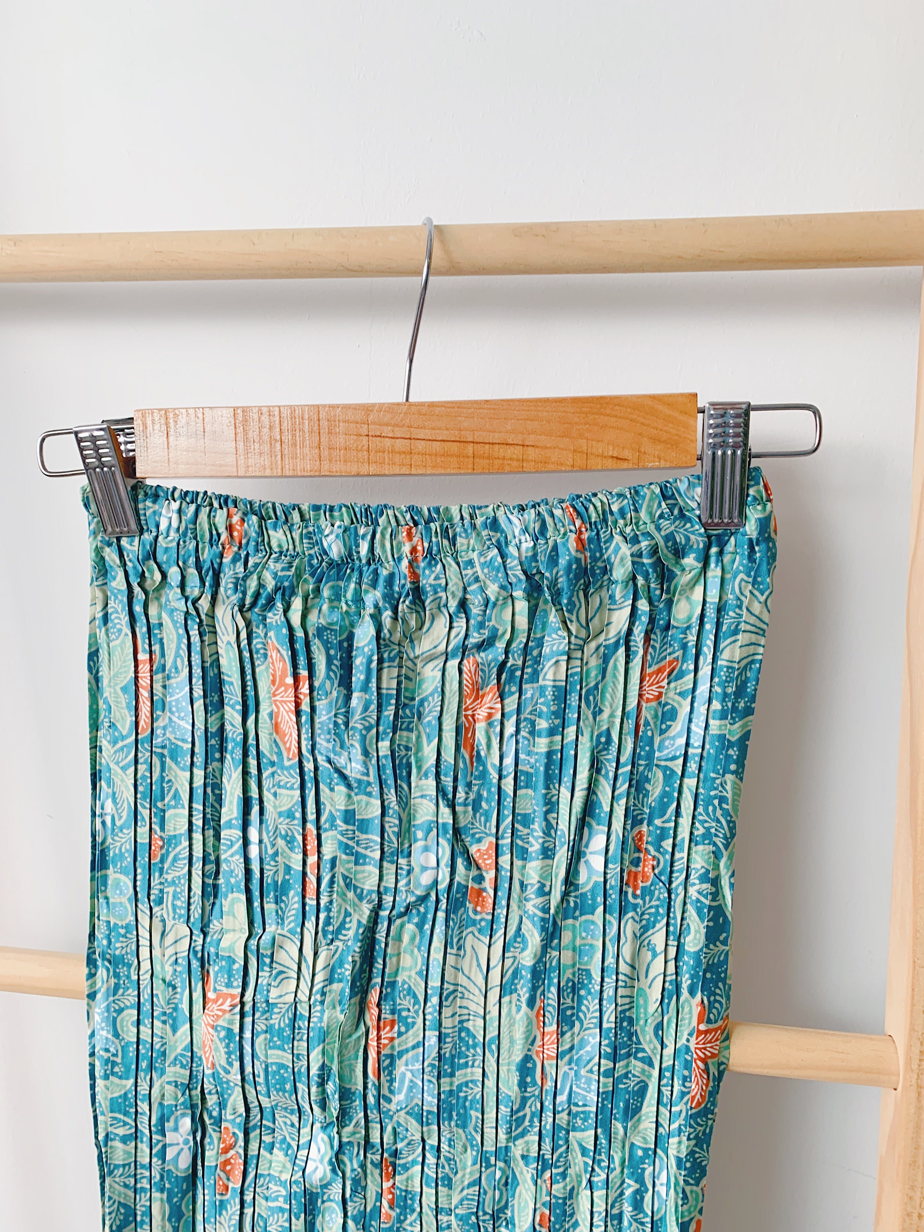 Batik Pleated Skirt - Cindy