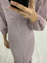 Load image into Gallery viewer, Square Ruffle Dress Daisy
