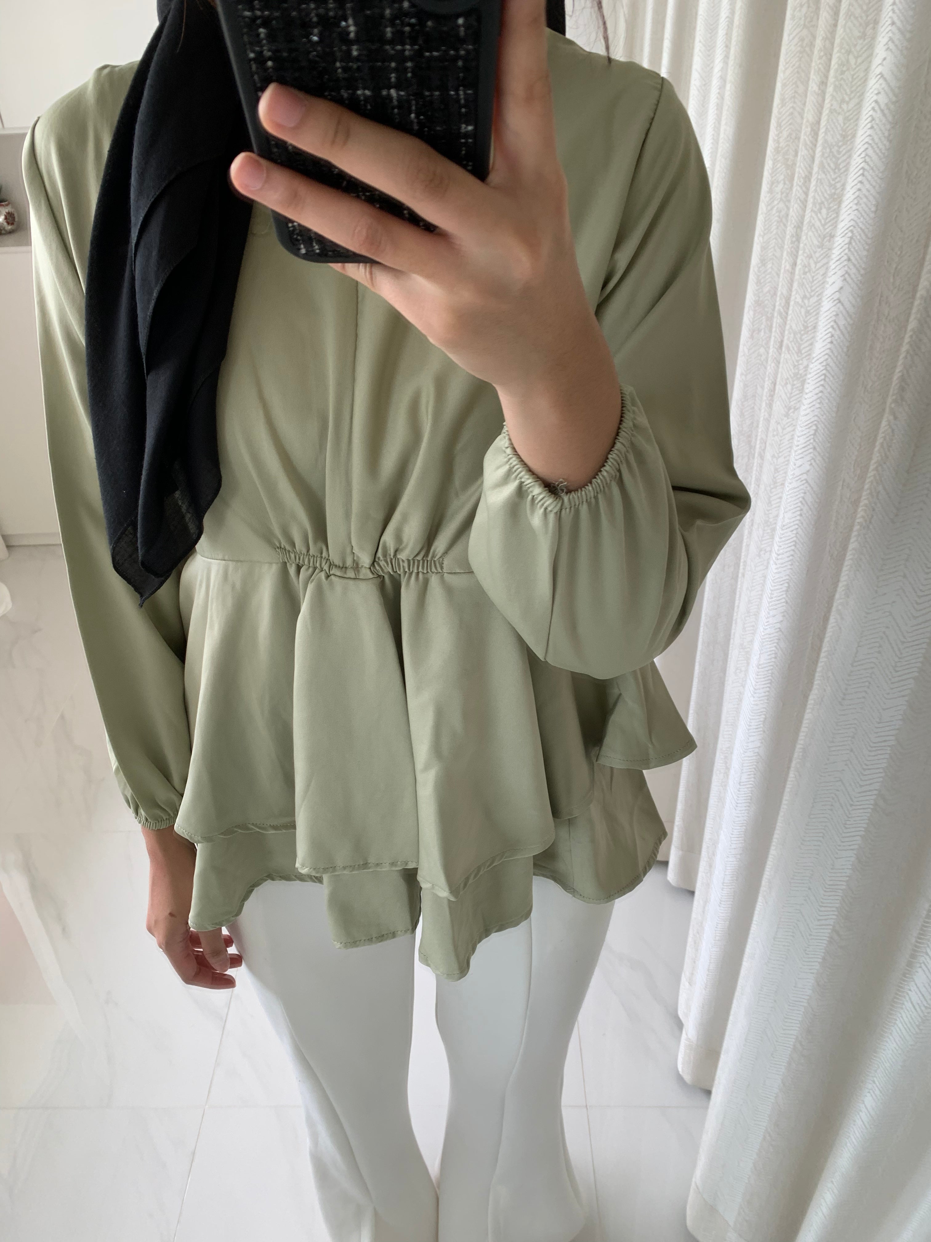 Layered Paris Silk Top